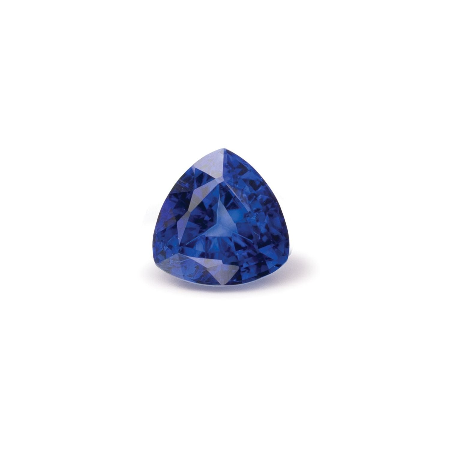 0.96 ct Trillion Natural Natural Sapphire Sapphire – Faceted Cut – N/A Certified — Sapphire Row
