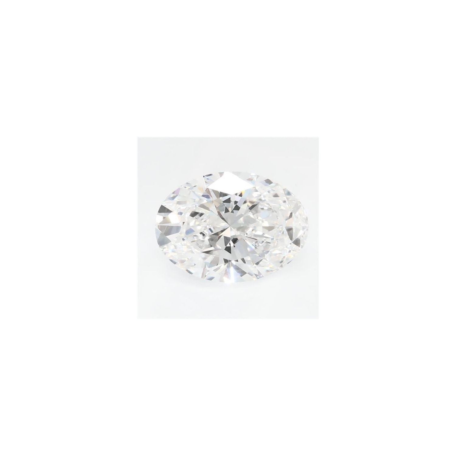 1.56 ct Oval Lab-Grown Diamond – D VVS2 – Faceted Cut – GCAL Certified — Sapphire Row