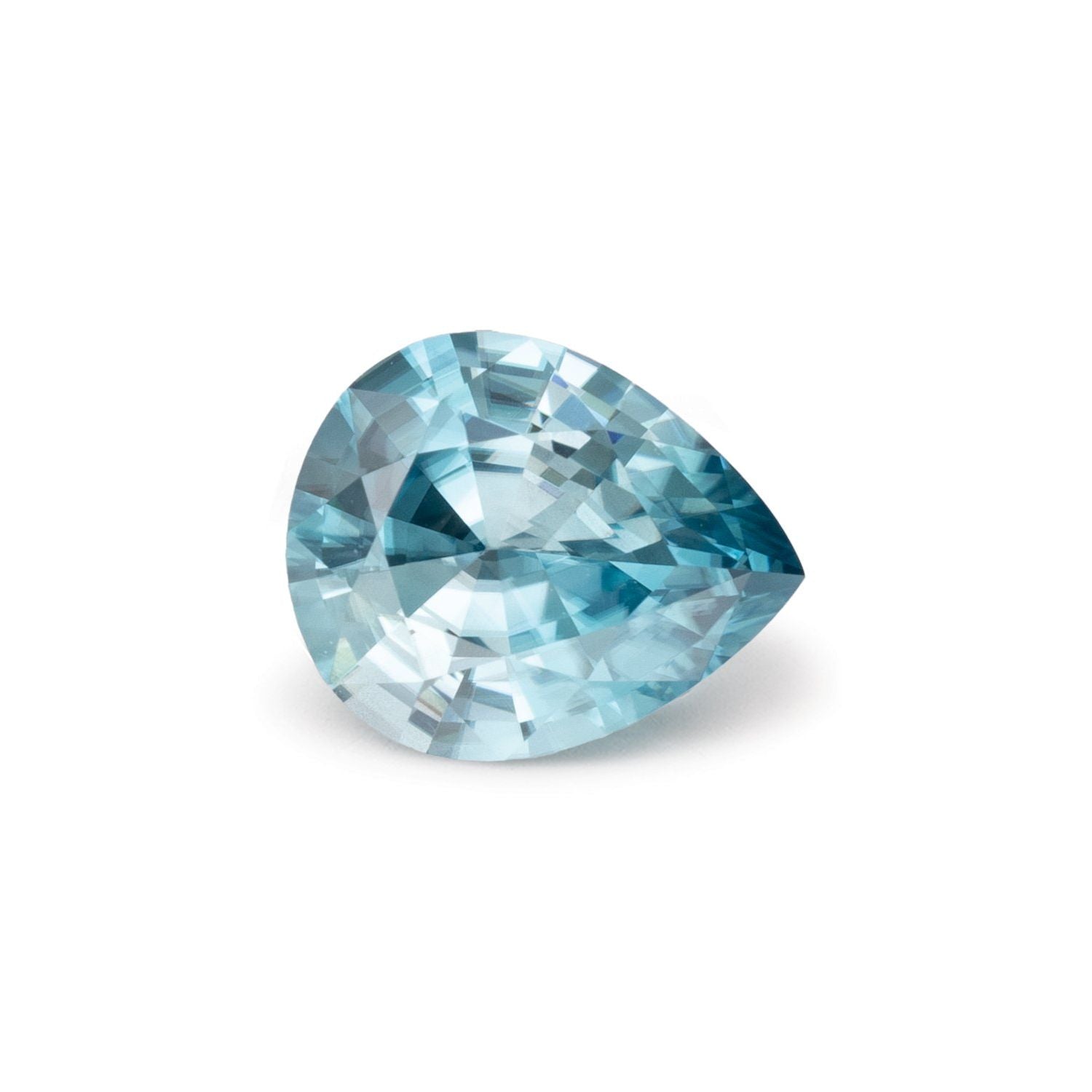 2.01 ct Pear Natural Natural Zircon Zircon – Faceted Cut – N/A Certified — Sapphire Row