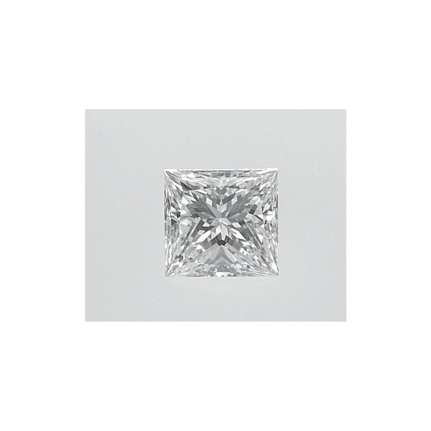 0.60 ct Square Natural Diamond – F VS1 – Princess-cut – GIA Certified — Sapphire Row