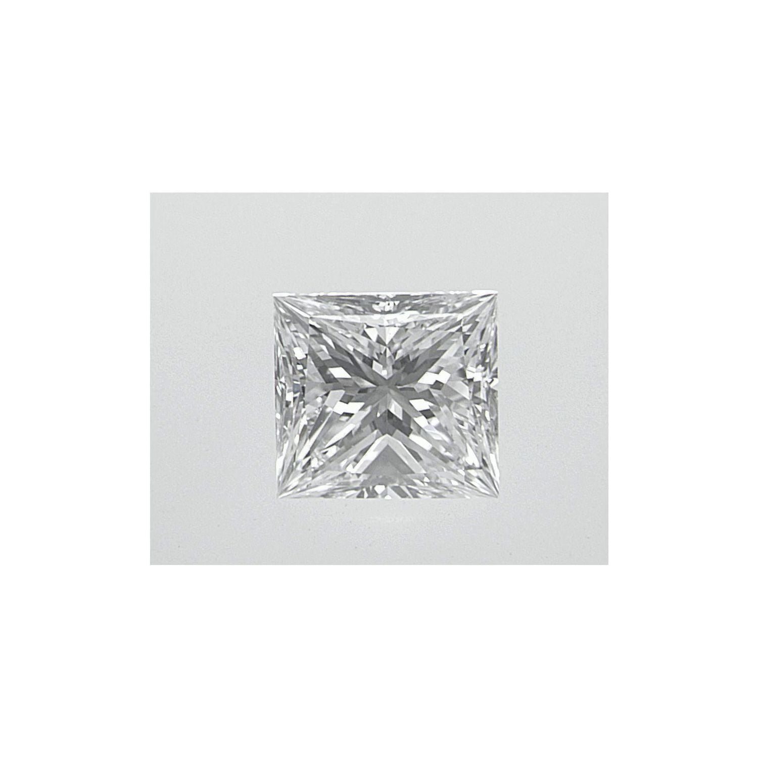 0.80 ct Square Natural Diamond – D VS2 – Princess-cut – GIA Certified — Sapphire Row