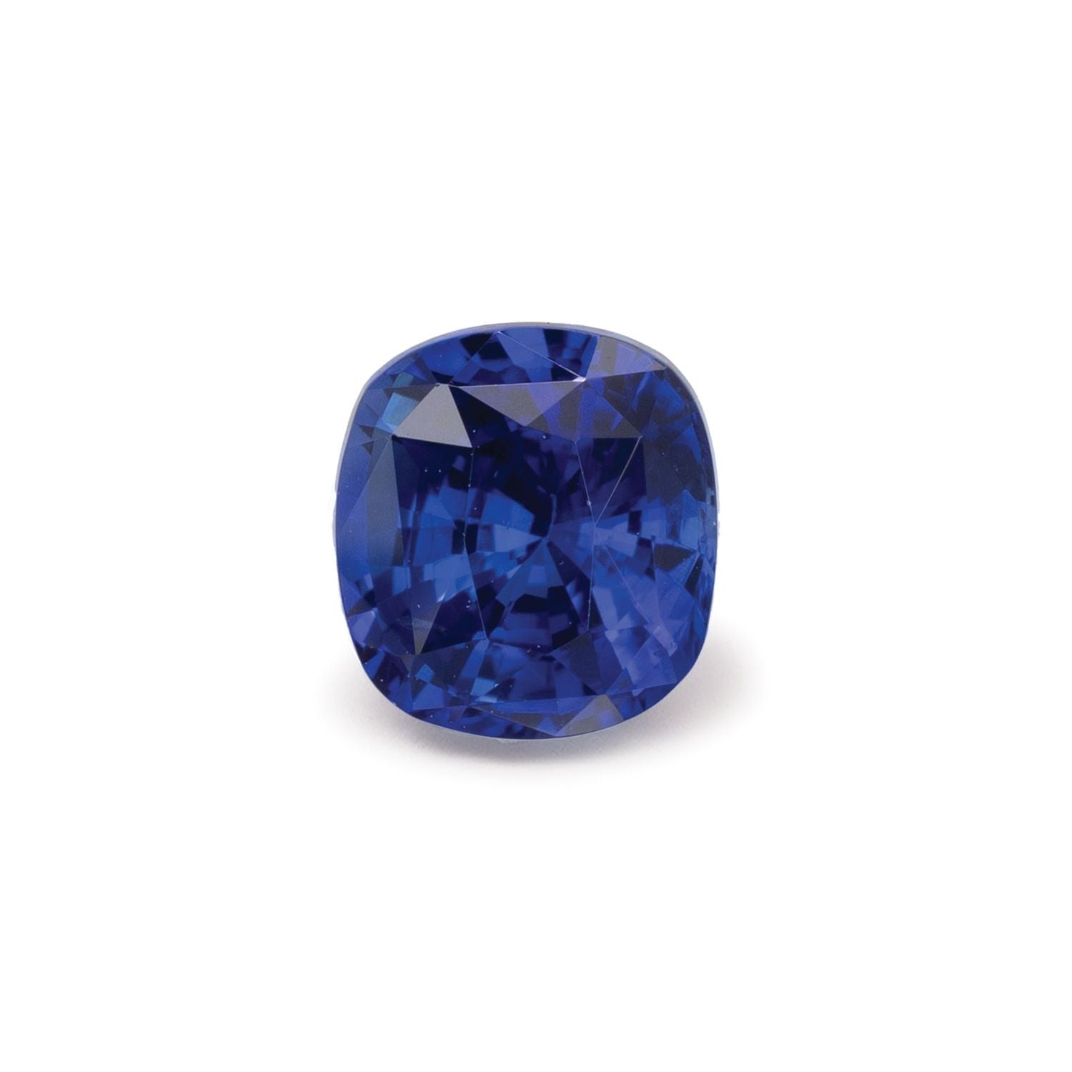 2.09 ct natural blue sapphire from Sri Lanka, antique cushion cut | Sapphire Row