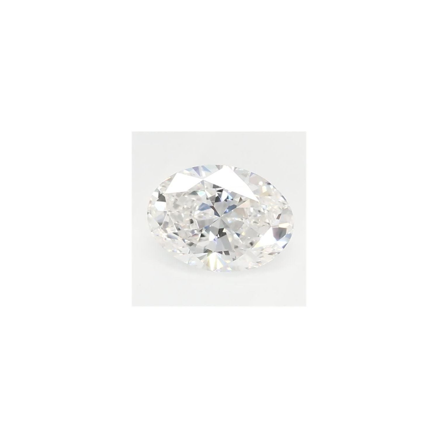 0.54 ct Oval Lab-Grown Diamond – E VS1 – Faceted Cut – GCAL Certified — Sapphire Row