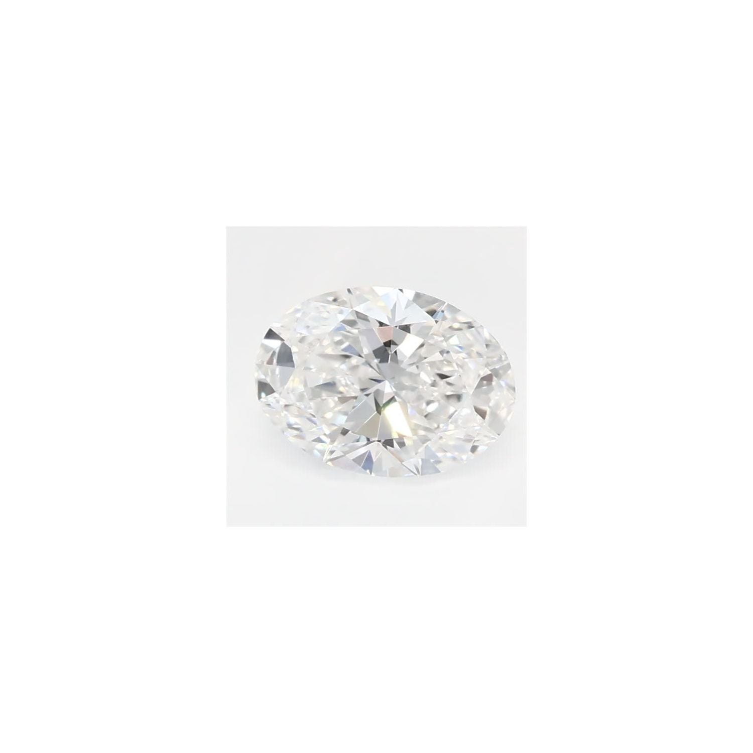 0.58 ct Oval Lab-Grown Diamond – D VVS2 – Faceted Cut – GCAL Certified — Sapphire Row
