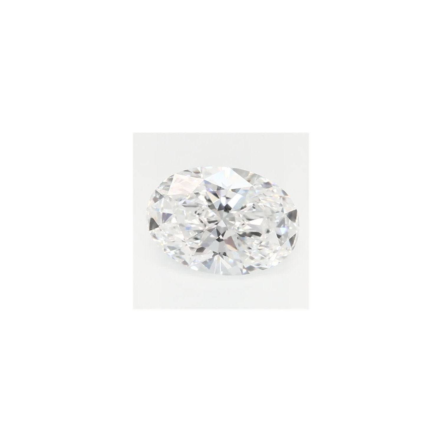 0.58 ct Oval Lab-Grown Diamond – E VVS2 – Faceted Cut – GCAL Certified — Sapphire Row