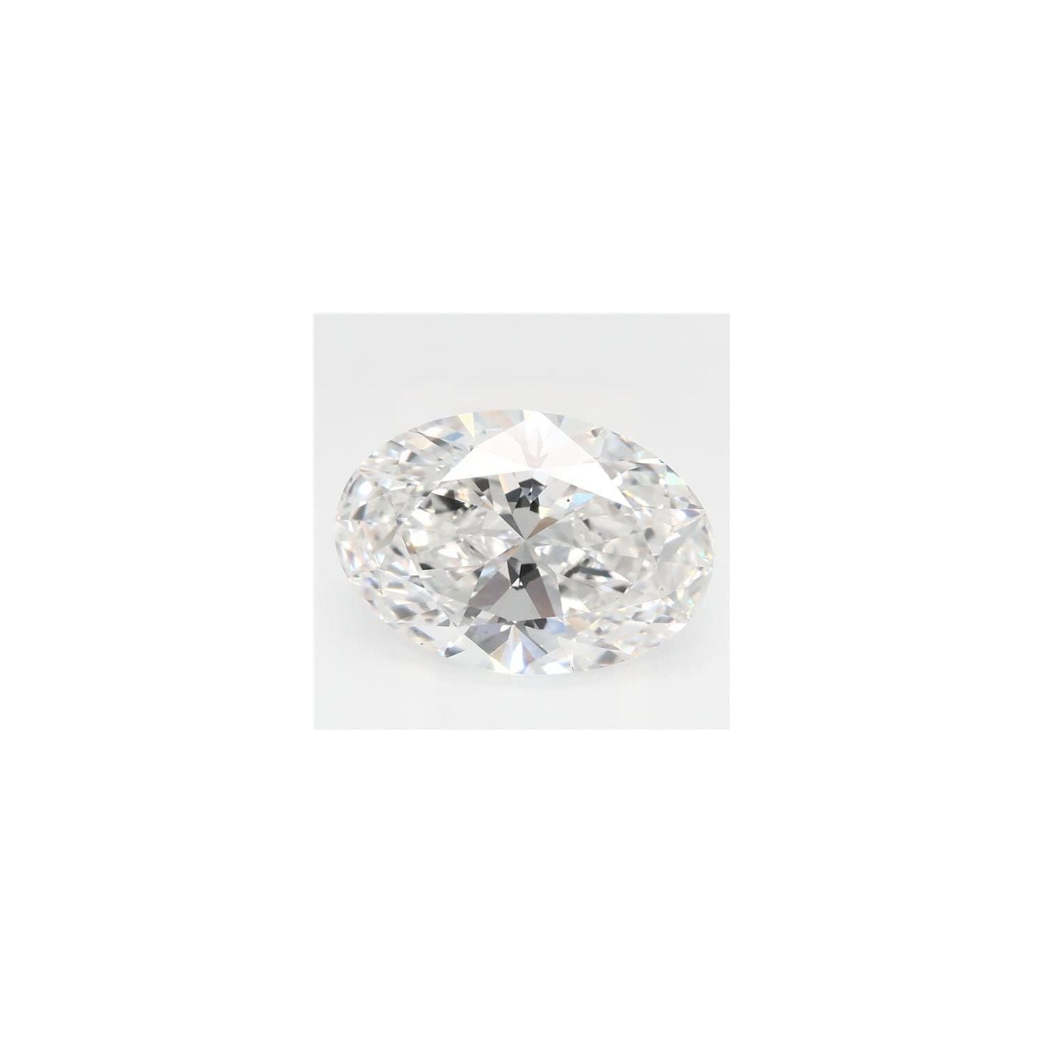 3.10 ct Oval Lab-Grown Diamond – E VS2 – Faceted Cut – GCAL Certified — Sapphire Row