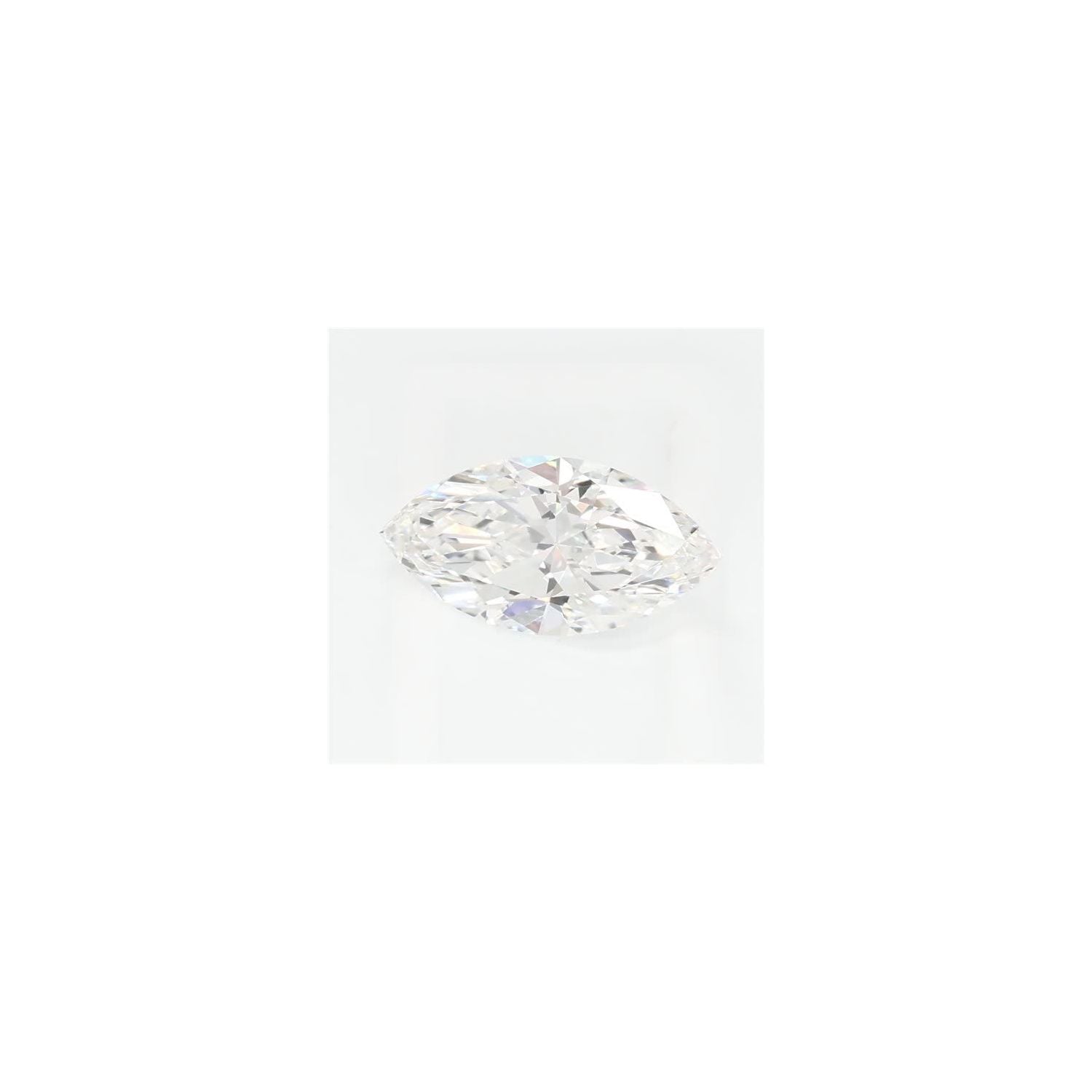 0.58 ct Marquise Lab-Grown Diamond – F VVS2 – Faceted Cut – GCAL Certified — Sapphire Row