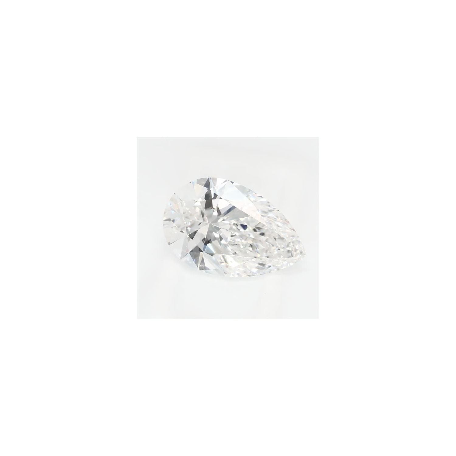 1.29 ct Pear Lab-Grown Diamond – E VS1 – Faceted Cut – GCAL Certified — Sapphire Row