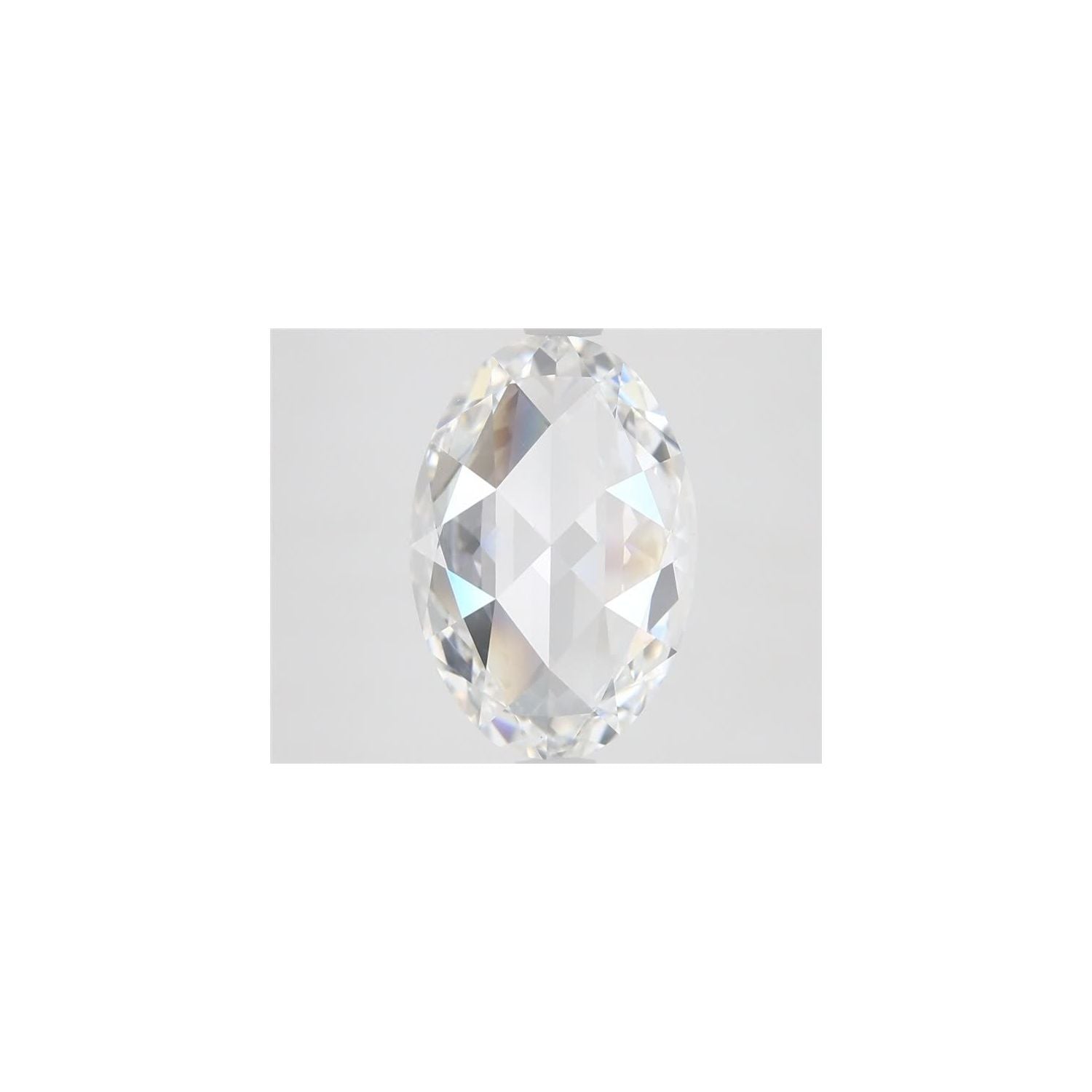 2.44 ct Oval Lab-Grown Diamond – E VVS2 – Rose-cut – GCAL Certified — Sapphire Row