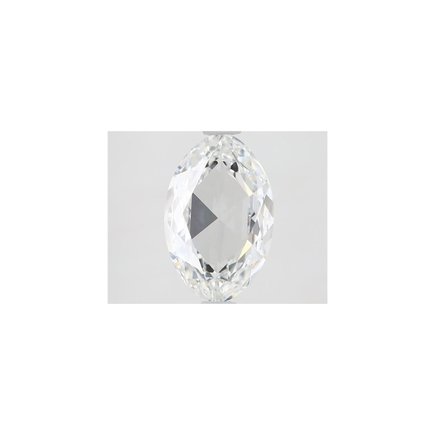 1.36 ct Oval Lab-Grown Diamond – E VVS2 – Rose-cut – GCAL Certified — Sapphire Row