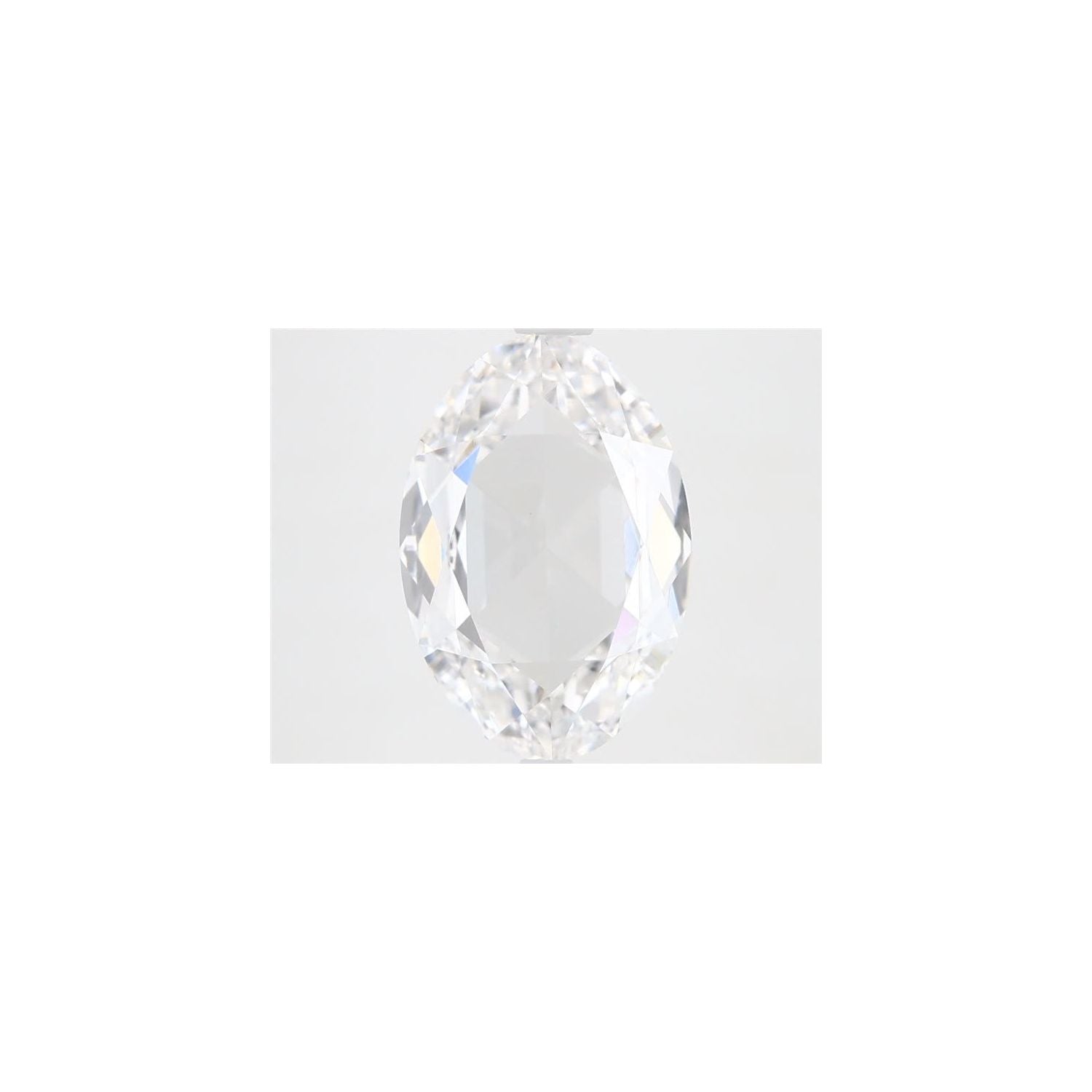 2.32 ct Oval Lab-Grown Diamond – E VVS2 – Rose-cut – GCAL Certified — Sapphire Row