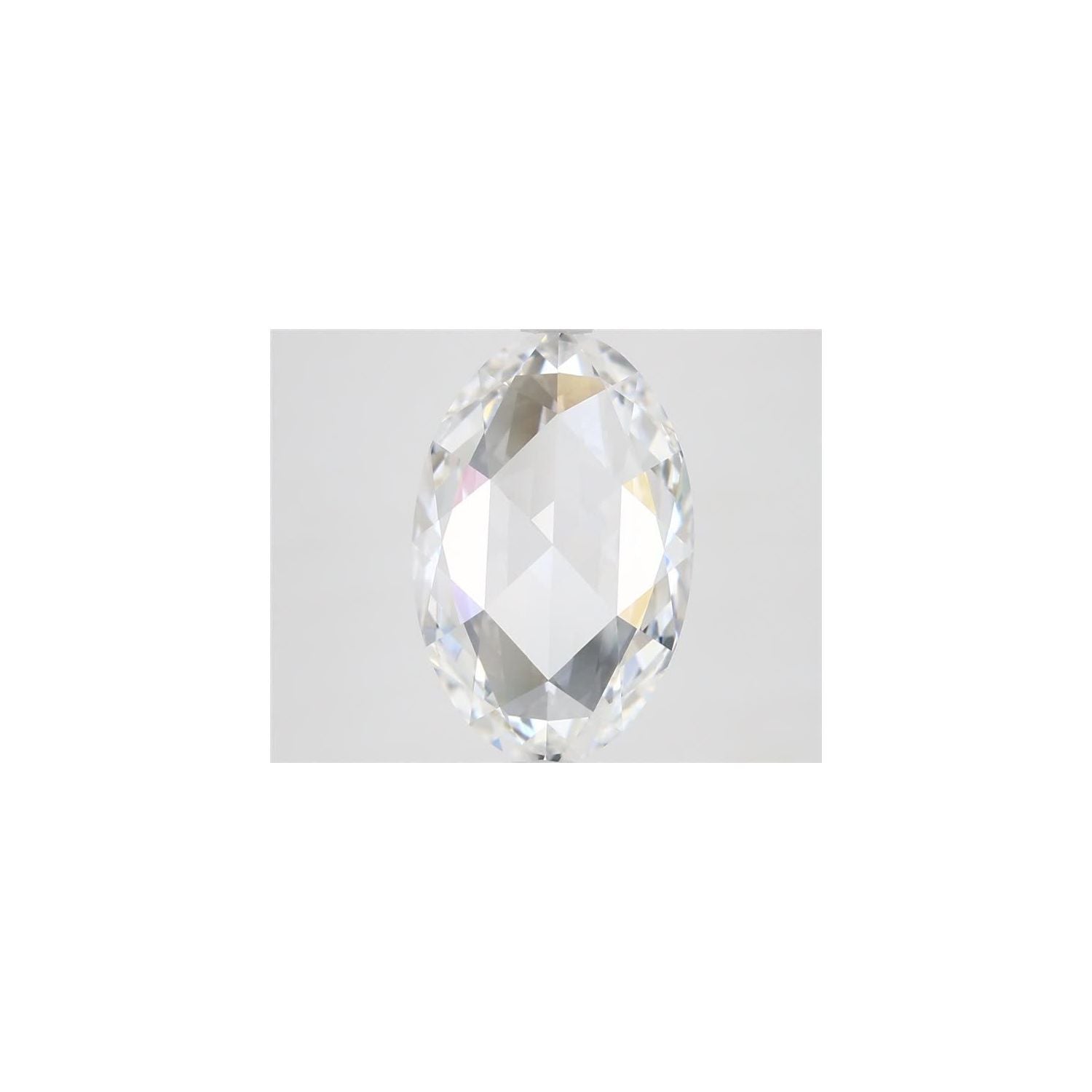 2.79 ct Oval Lab-Grown Diamond – E VVS2 – Rose-cut – GCAL Certified — Sapphire Row