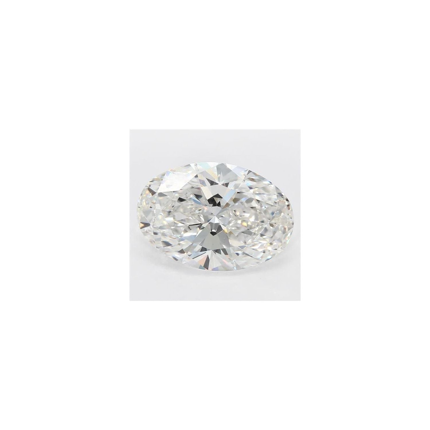 5.07 ct Oval Lab-Grown Diamond – F VS1 – Faceted Cut – GCAL Certified — Sapphire Row