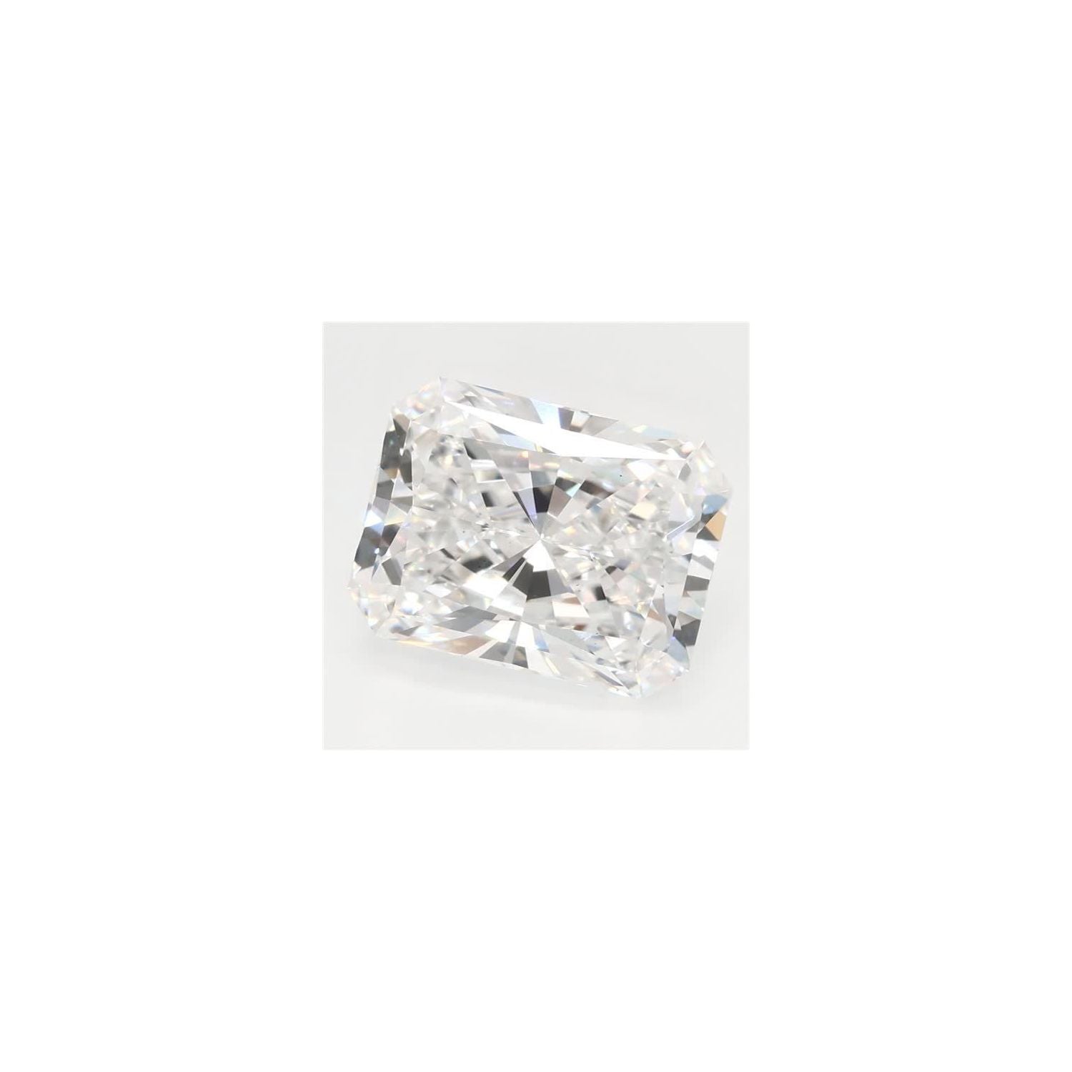 3.25 ct Radiant Lab-Grown Diamond – E VS2 – Faceted Cut – GCAL Certified — Sapphire Row