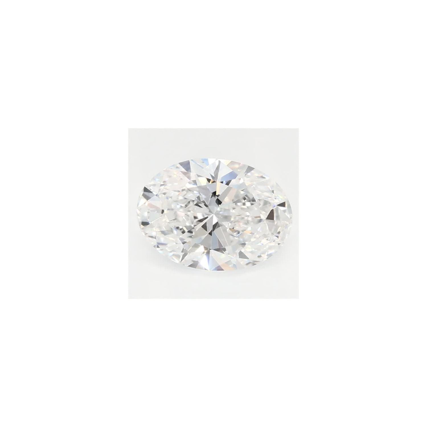0.91 ct Oval Lab-Grown Diamond – E VS2 – Faceted Cut – GCAL Certified — Sapphire Row