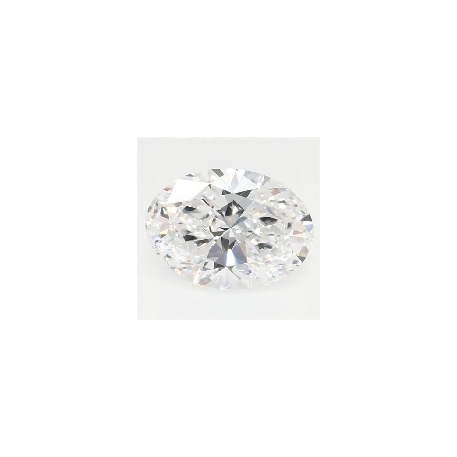 0.91 ct Oval Lab-Grown Diamond – D VVS2 – Faceted Cut – GCAL Certified — Sapphire Row