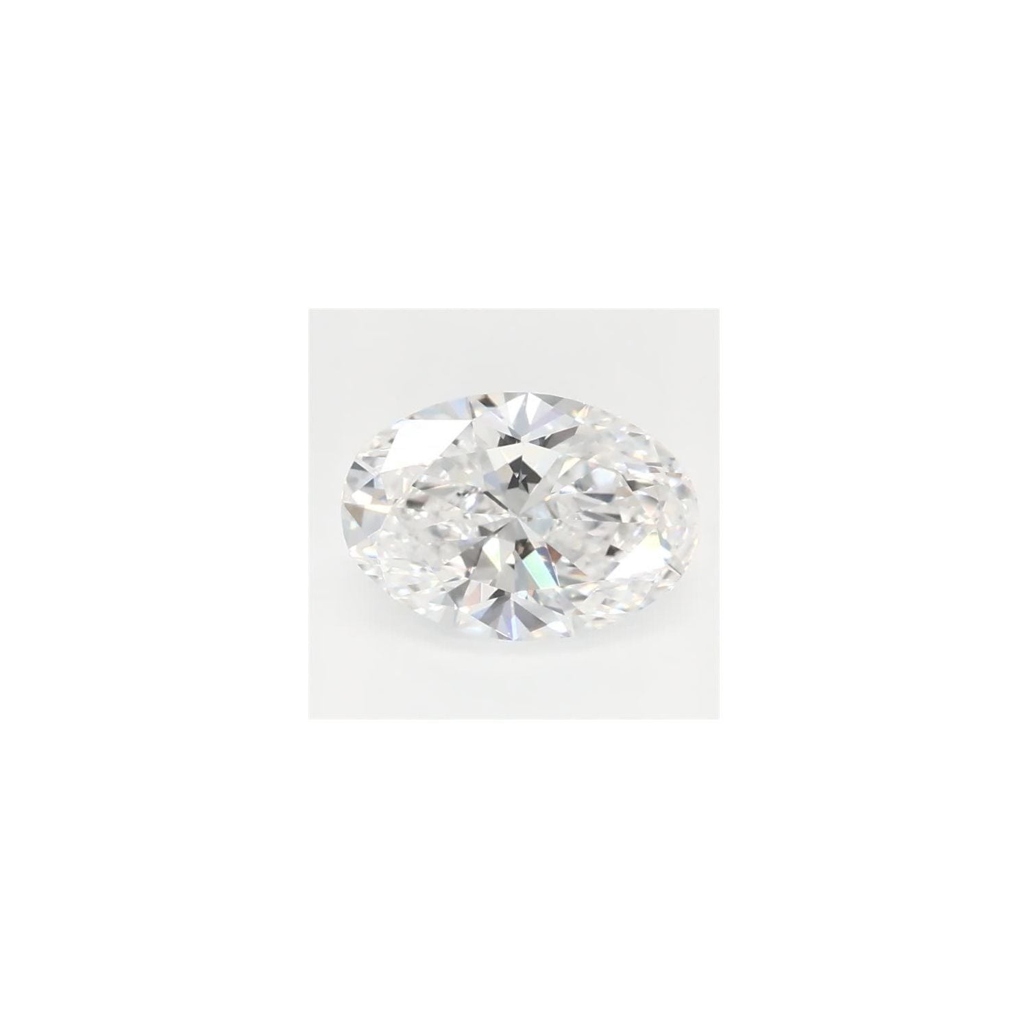 0.74 ct Oval Lab-Grown Diamond – D VS1 – Faceted Cut – GCAL Certified — Sapphire Row