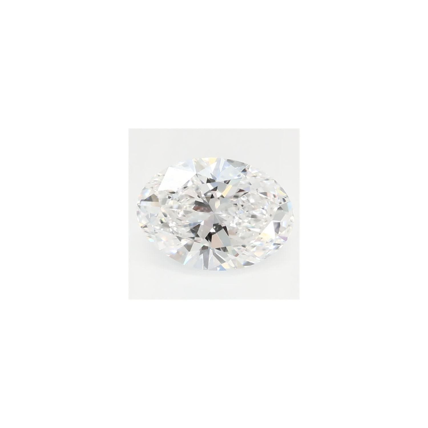 0.93 ct Oval Lab-Grown Diamond – D VS1 – Faceted Cut – GCAL Certified — Sapphire Row