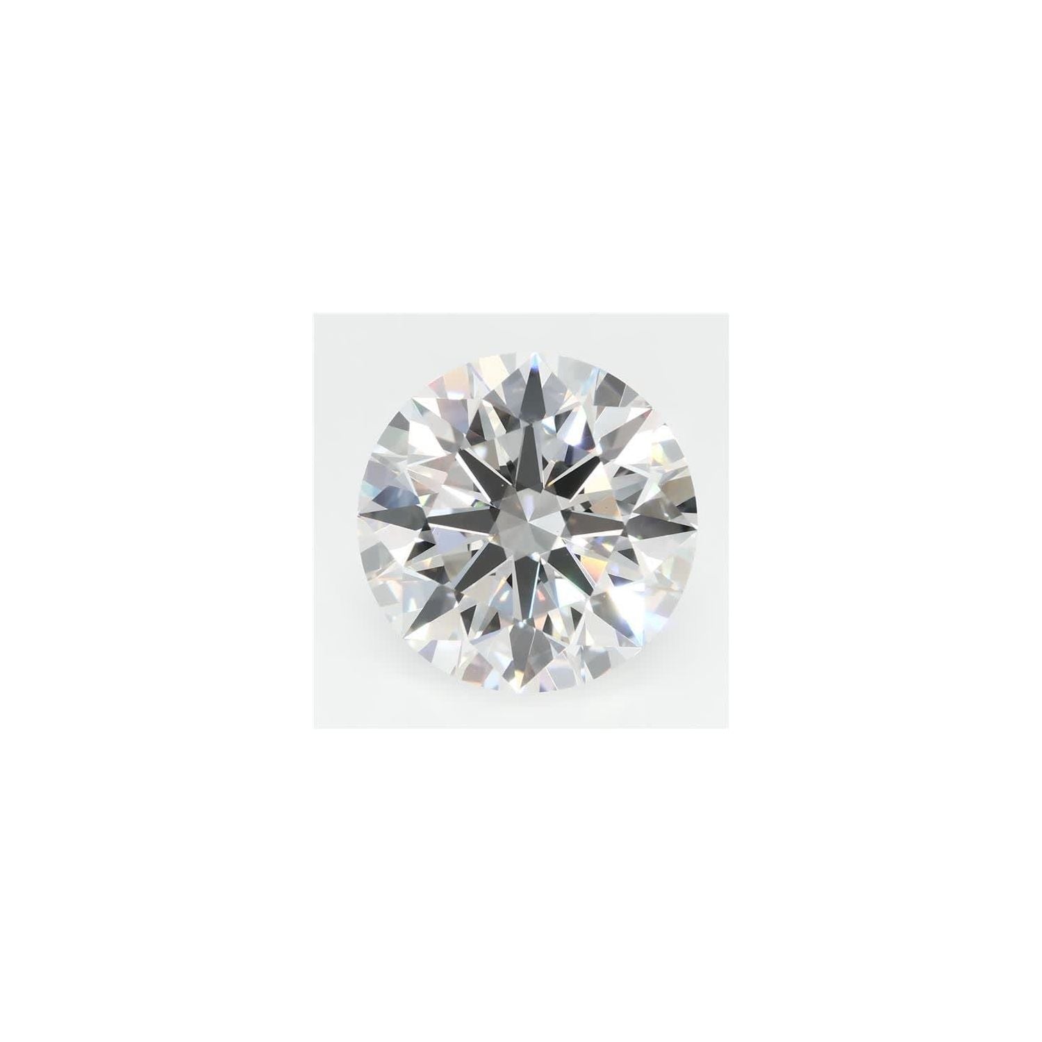 4.38 ct Round Lab-Grown Diamond – F VS1 – Faceted Cut – GCAL Certified — Sapphire Row
