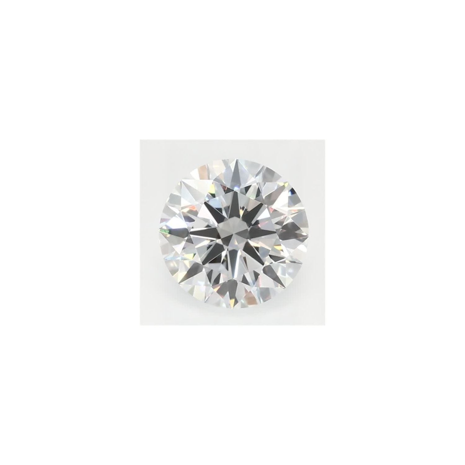 0.88 ct Round Lab-Grown Diamond – E VVS2 – Faceted Cut – GCAL Certified — Sapphire Row