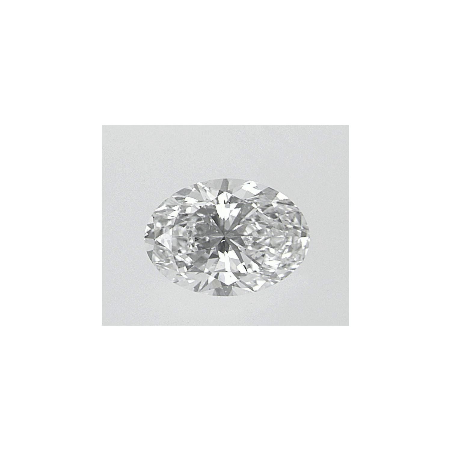 0.60 ct Oval Natural Diamond – G SI2 – Faceted Cut – GIA Certified — Sapphire Row