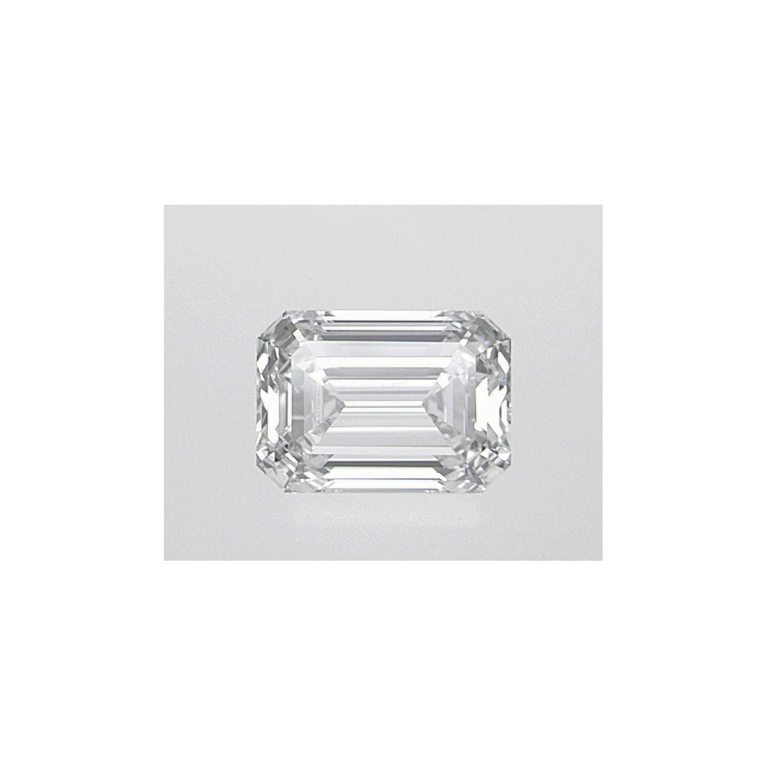 0.78 ct Emerald Natural Diamond – F SI1 – Step-cut – GIA Certified — Sapphire Row