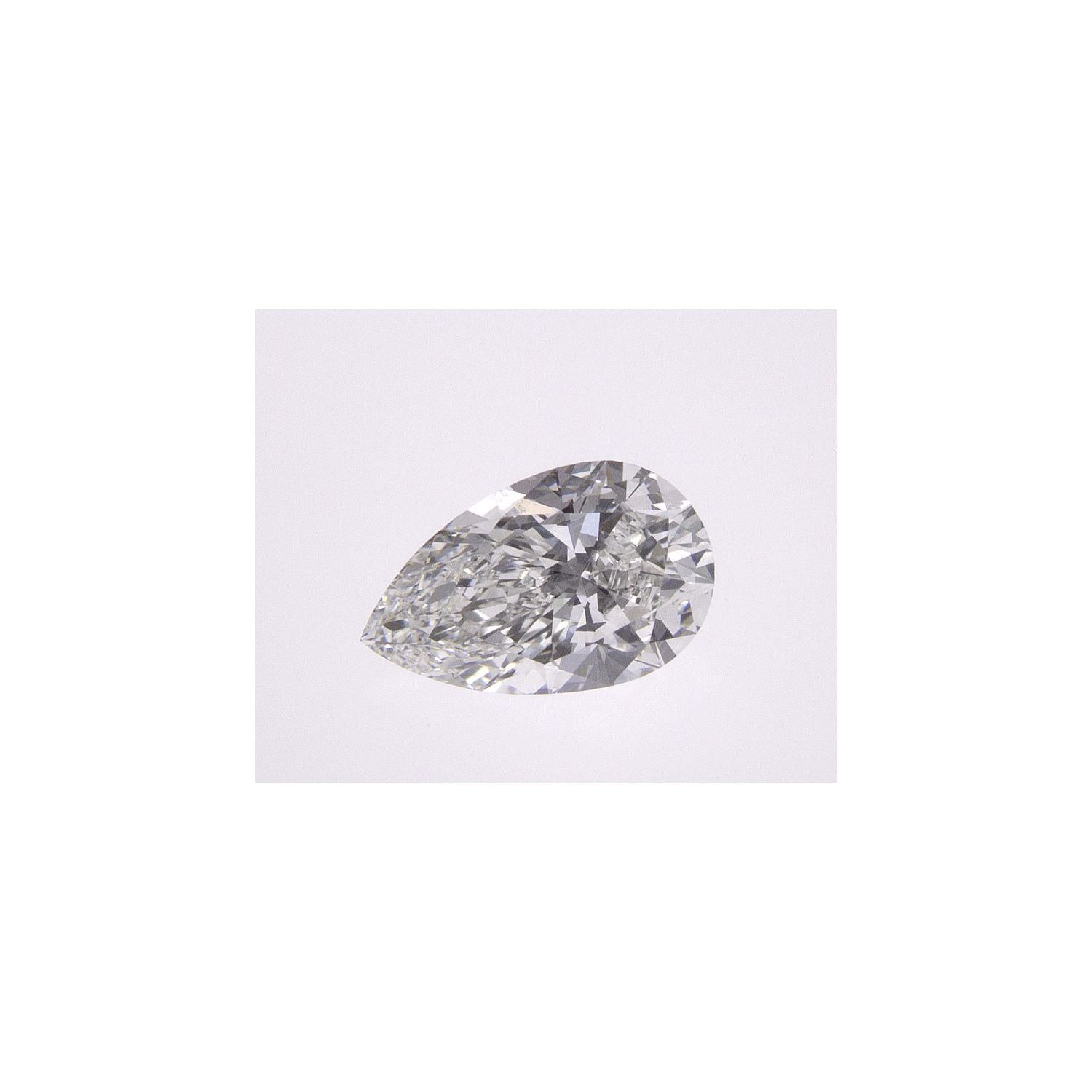 0.80 ct Pear Natural Diamond – G VS1 – Faceted Cut – GIA Certified — Sapphire Row