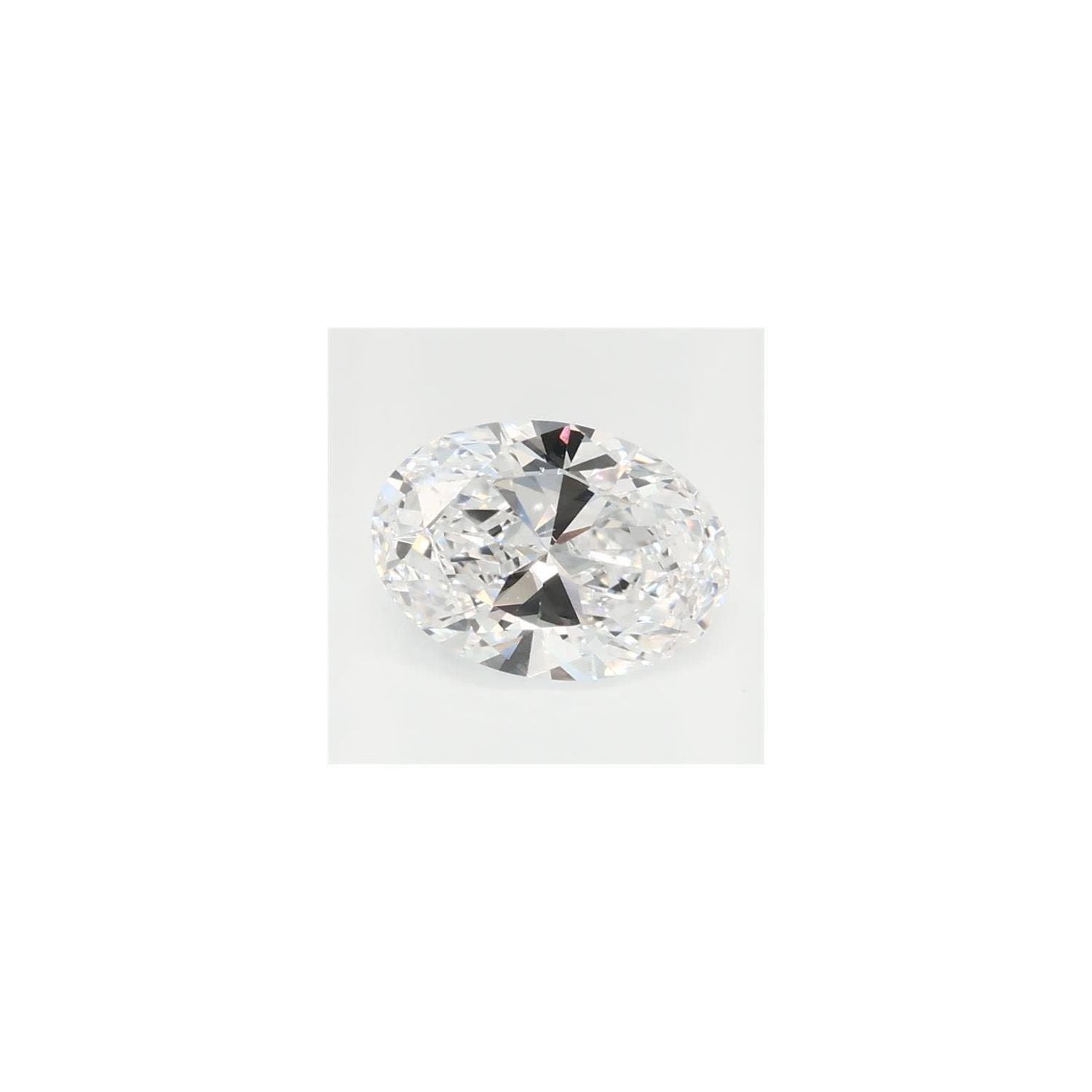 0.70 ct Oval Lab-Grown Diamond – D VS2 – Faceted Cut – GCAL Certified — Sapphire Row
