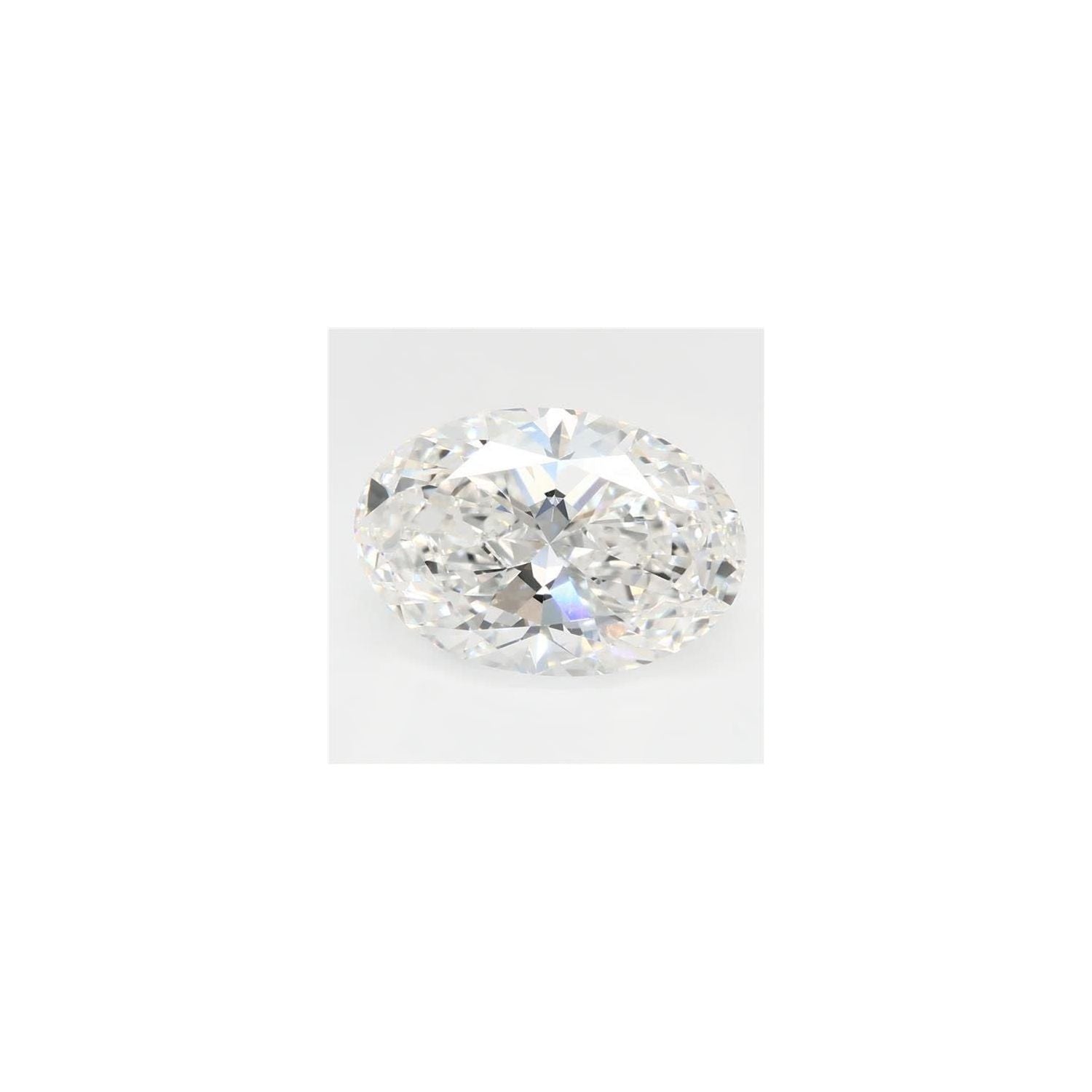 2.40 ct Oval Lab-Grown Diamond – F VVS2 – Faceted Cut – GCAL Certified — Sapphire Row
