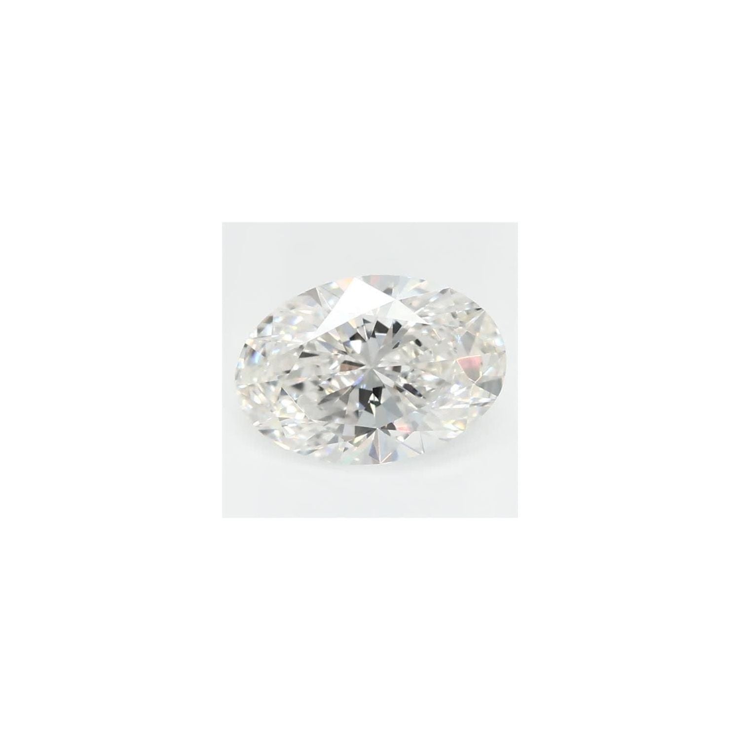 0.71 ct Oval Lab-Grown Diamond – G VVS2 – Faceted Cut – GCAL Certified — Sapphire Row