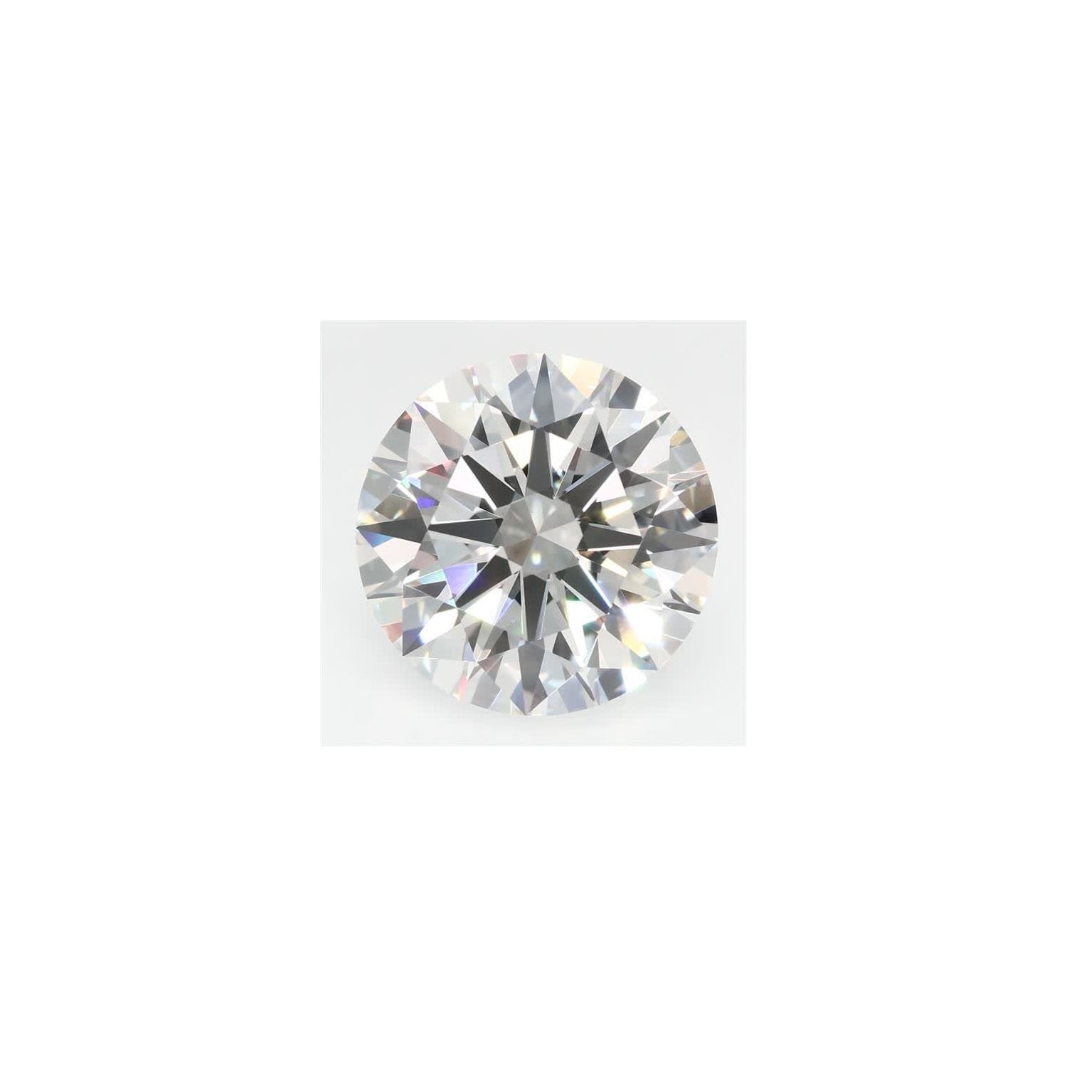 4.19 ct Round Lab-Grown Diamond – H VS1 – Faceted Cut – GCAL Certified — Sapphire Row