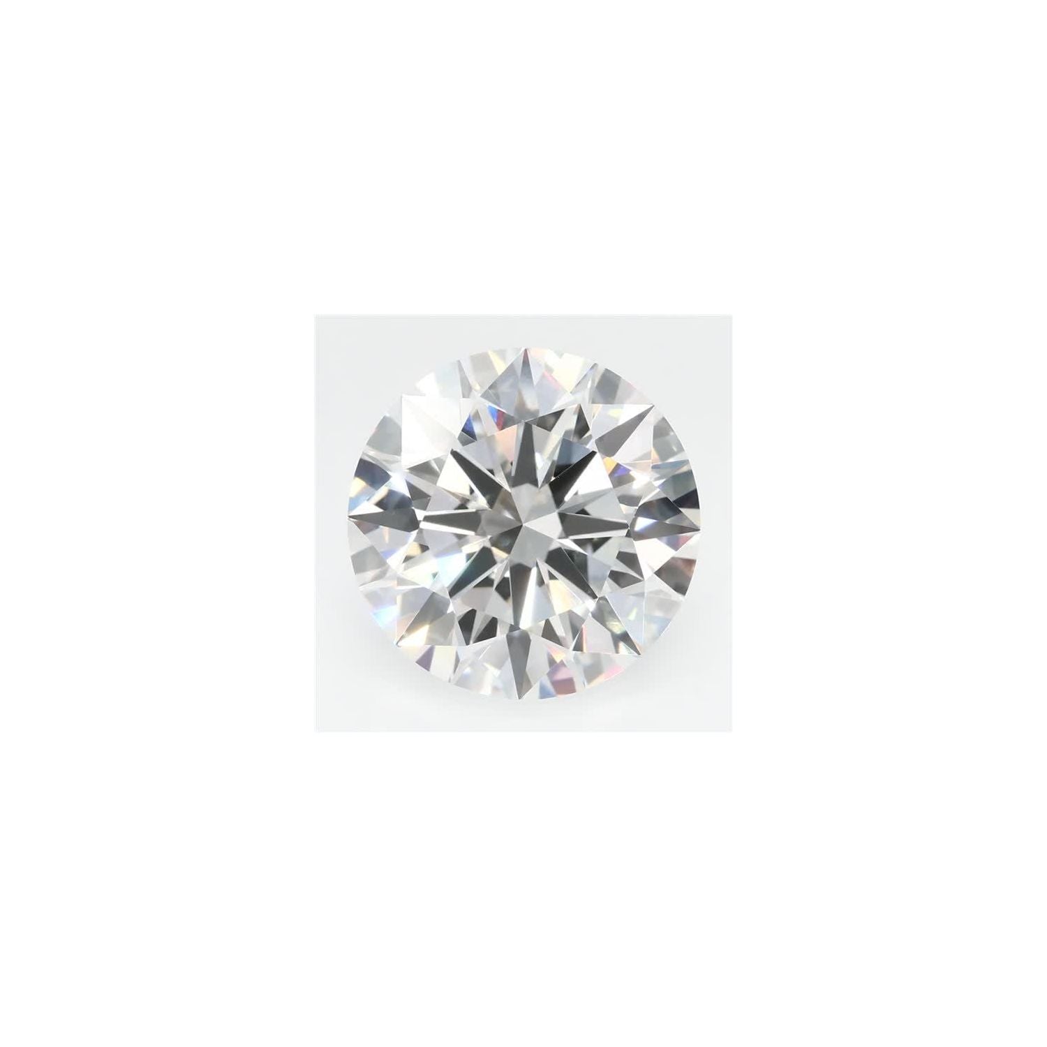 5.56 ct Round Lab-Grown Diamond – F VVS2 – Faceted Cut – GCAL Certified — Sapphire Row