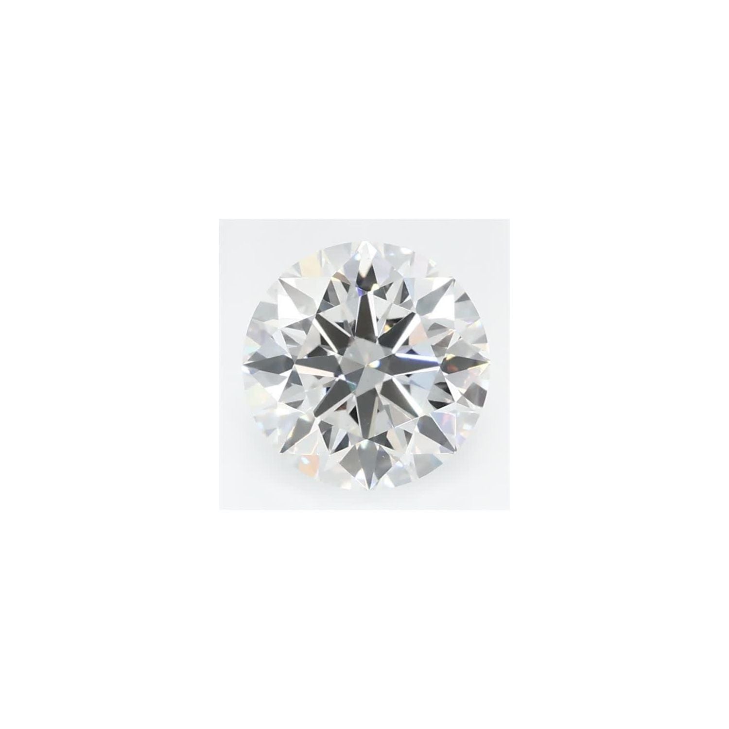 0.88 ct Round Lab-Grown Diamond – F VS1 – Faceted Cut – GCAL Certified — Sapphire Row