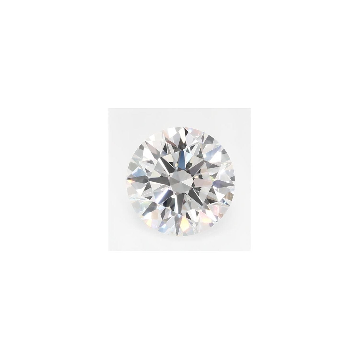 0.87 ct Round Lab-Grown Diamond – F VS1 – Faceted Cut – GCAL Certified — Sapphire Row