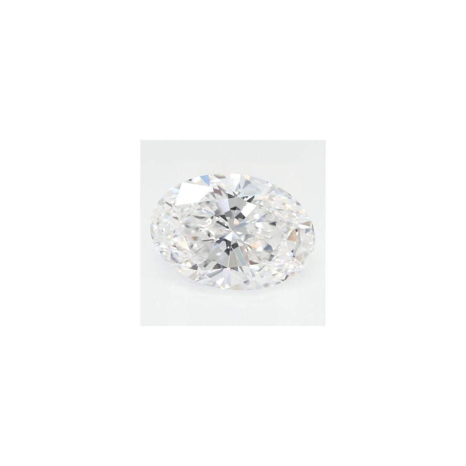 2.08 ct Oval Lab-Grown Diamond – E VVS2 – Faceted Cut – GCAL Certified — Sapphire Row
