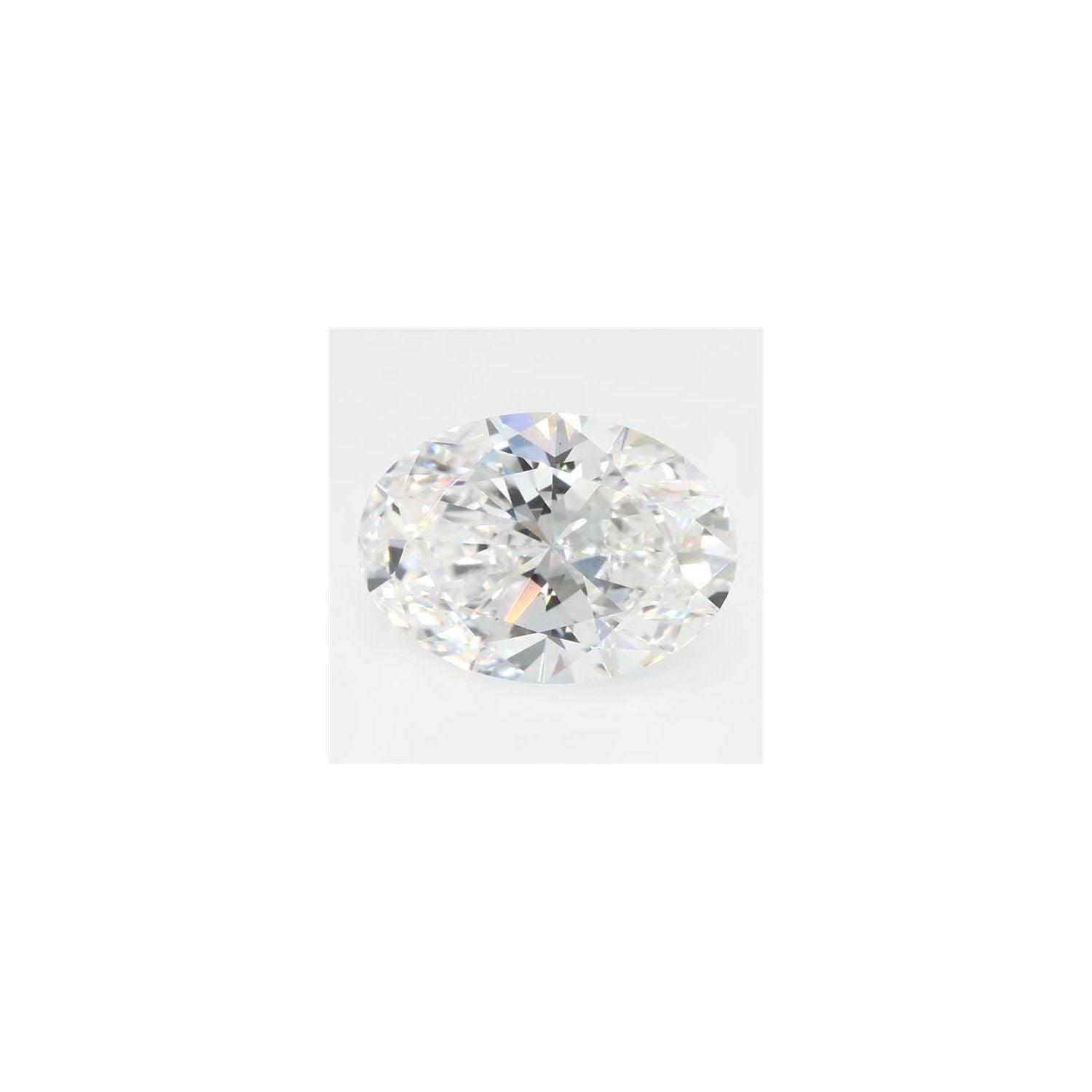 2.06 ct Oval Lab-Grown Diamond – D VS2 – Faceted Cut – GCAL Certified — Sapphire Row
