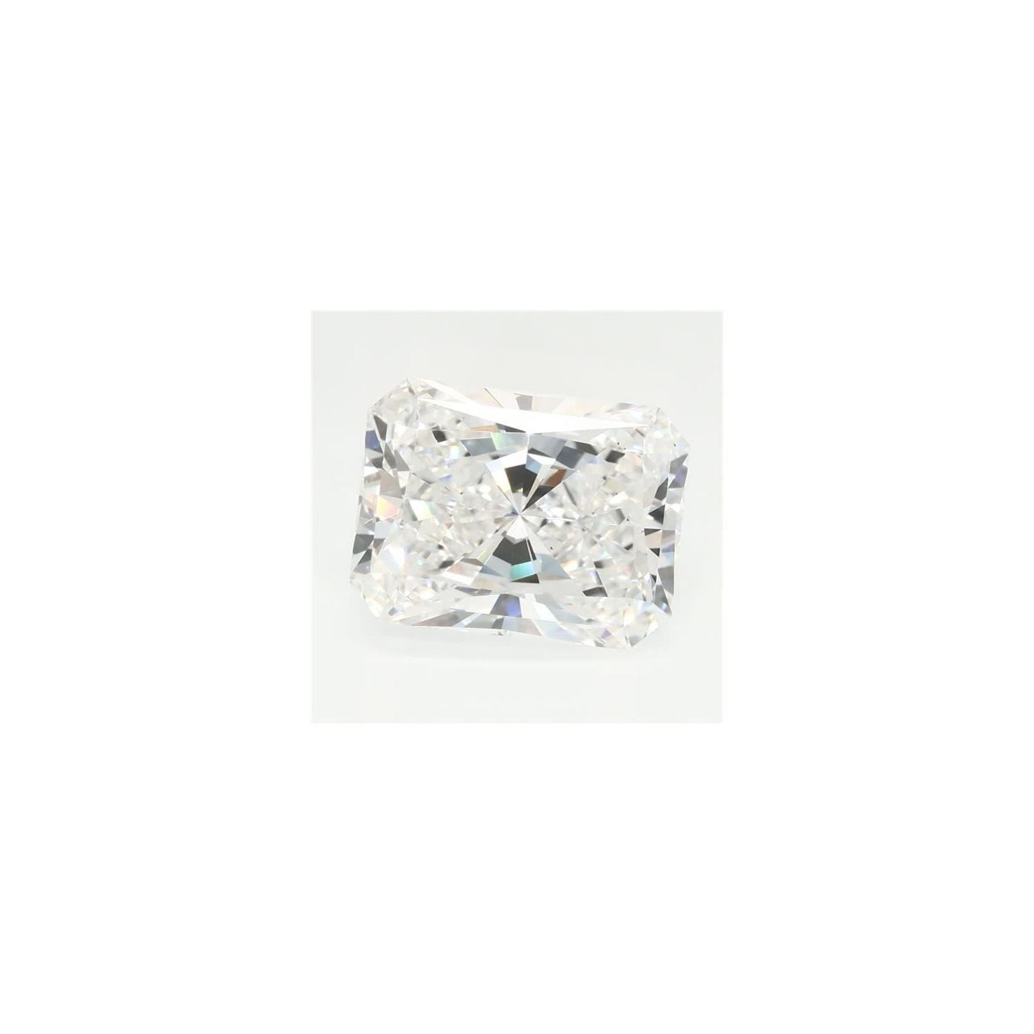 2.65 ct Radiant Lab-Grown Diamond – E SI1 – Faceted Cut – GCAL Certified — Sapphire Row