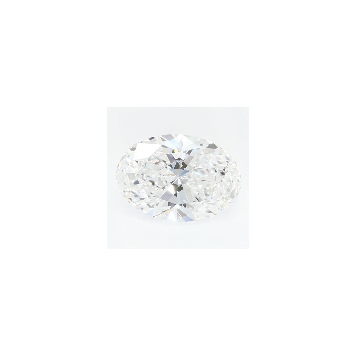 0.73 ct Oval Lab-Grown Diamond – D VS1 – Faceted Cut – GCAL Certified — Sapphire Row