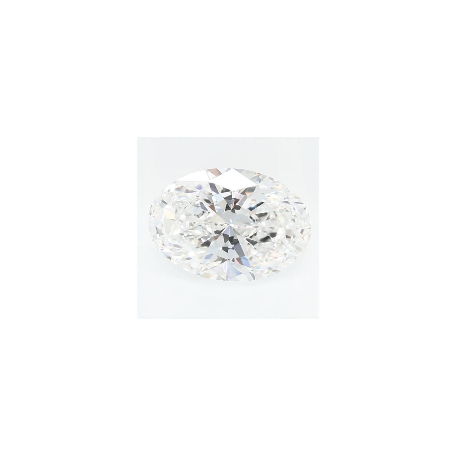 0.78 ct Oval Lab-Grown Diamond – E VVS2 – Faceted Cut – GCAL Certified — Sapphire Row