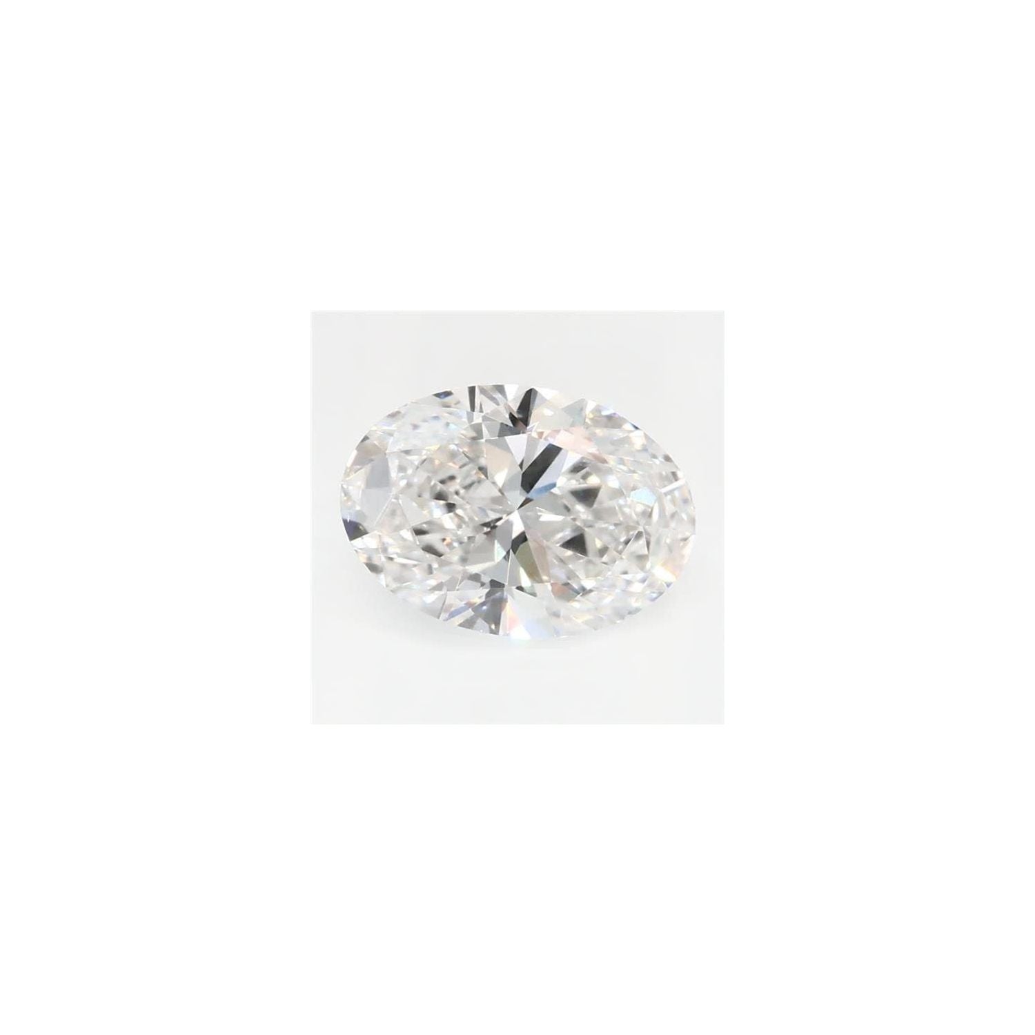 0.91 ct Oval Lab-Grown Diamond – F VS1 – Faceted Cut – GCAL Certified — Sapphire Row