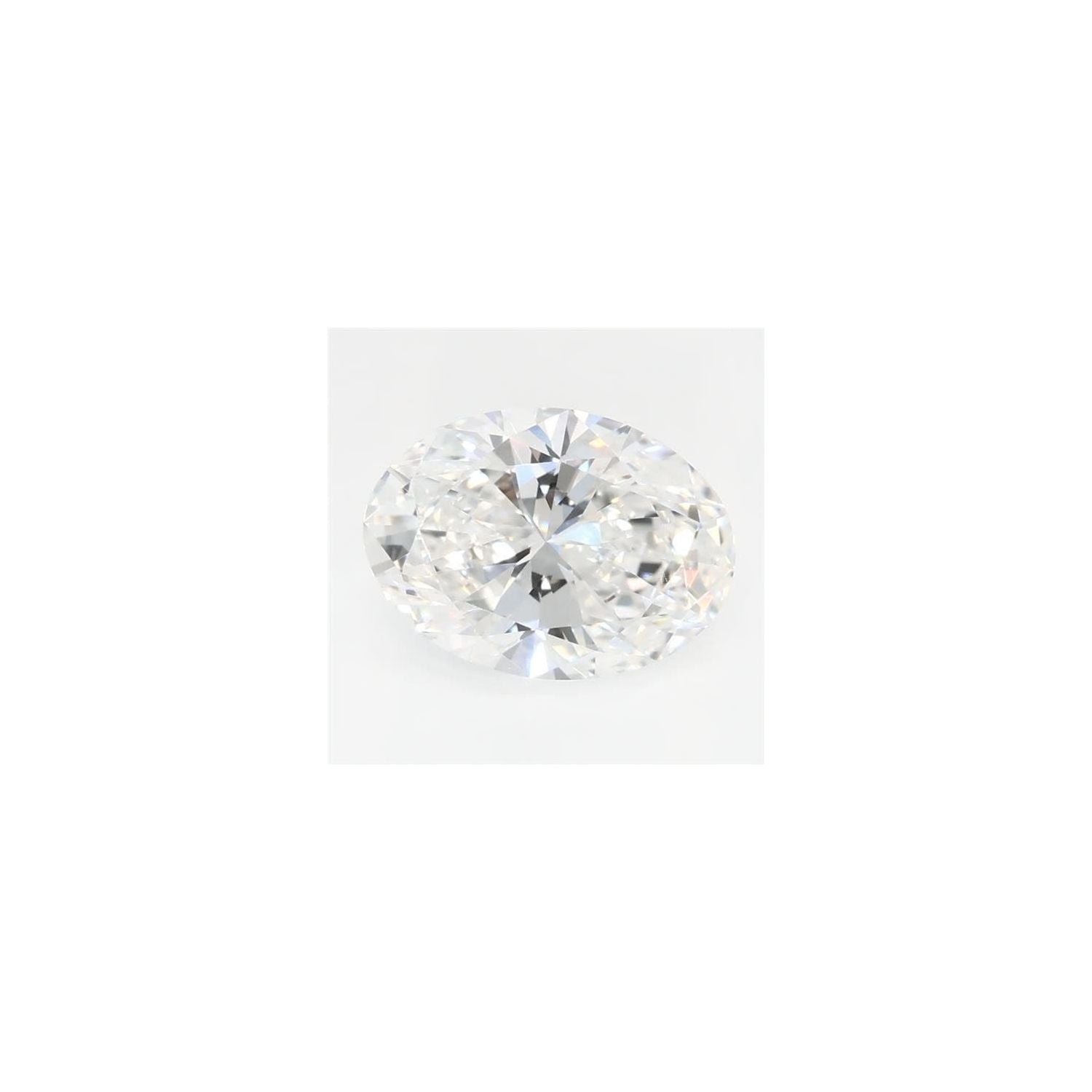 0.97 ct Oval Lab-Grown Diamond – E VVS2 – Faceted Cut – GCAL Certified — Sapphire Row