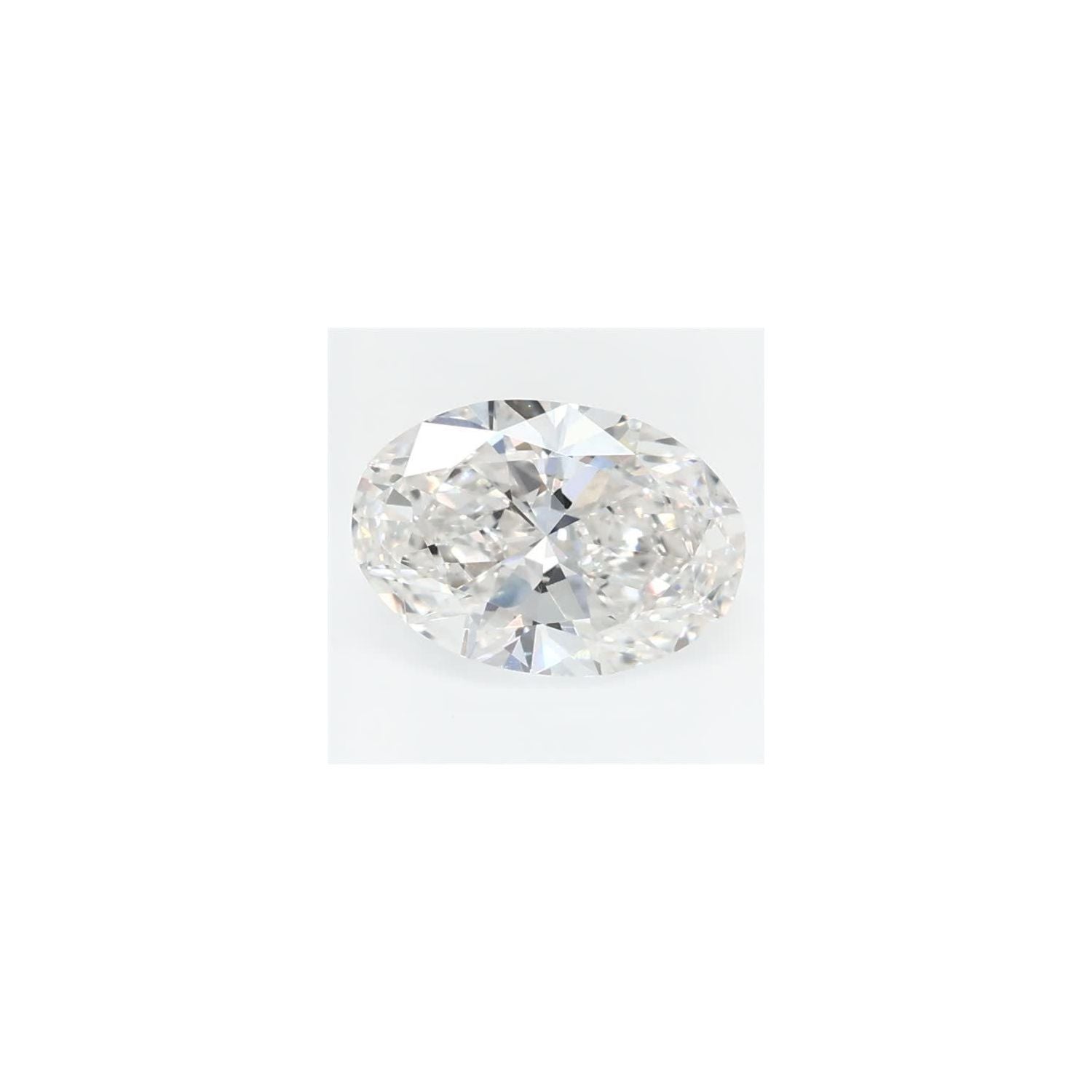 0.78 ct Oval Lab-Grown Diamond – F VVS2 – Faceted Cut – GCAL Certified — Sapphire Row