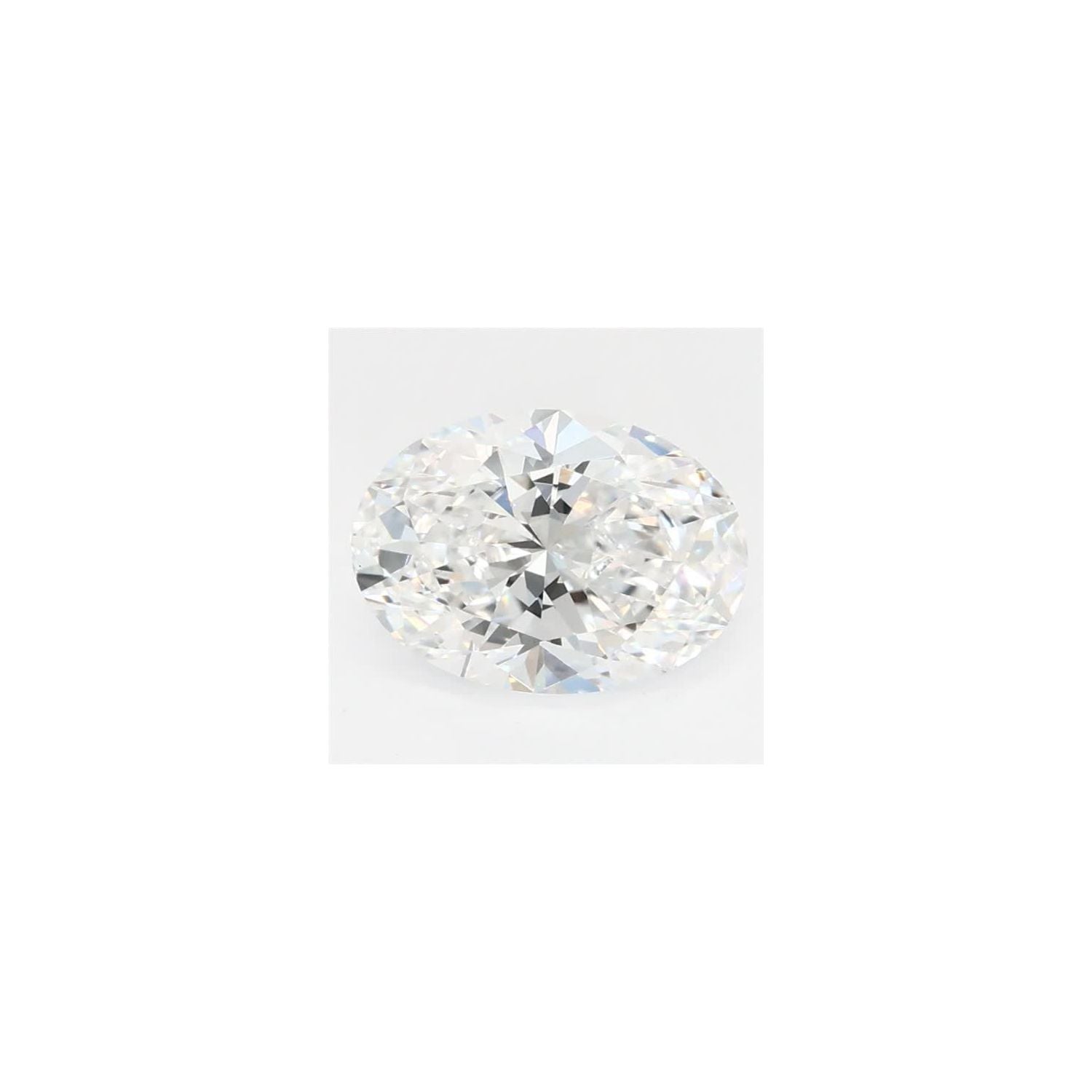 0.94 ct Oval Lab-Grown Diamond – D VS1 – Faceted Cut – GCAL Certified — Sapphire Row