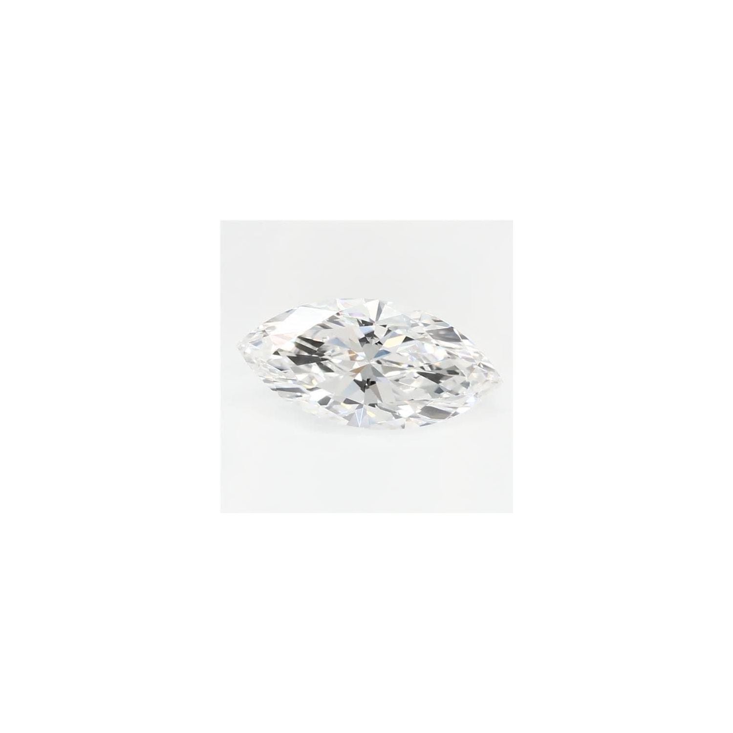 0.53 ct Marquise Lab-Grown Diamond – E VVS2 – Faceted Cut – GCAL Certified — Sapphire Row