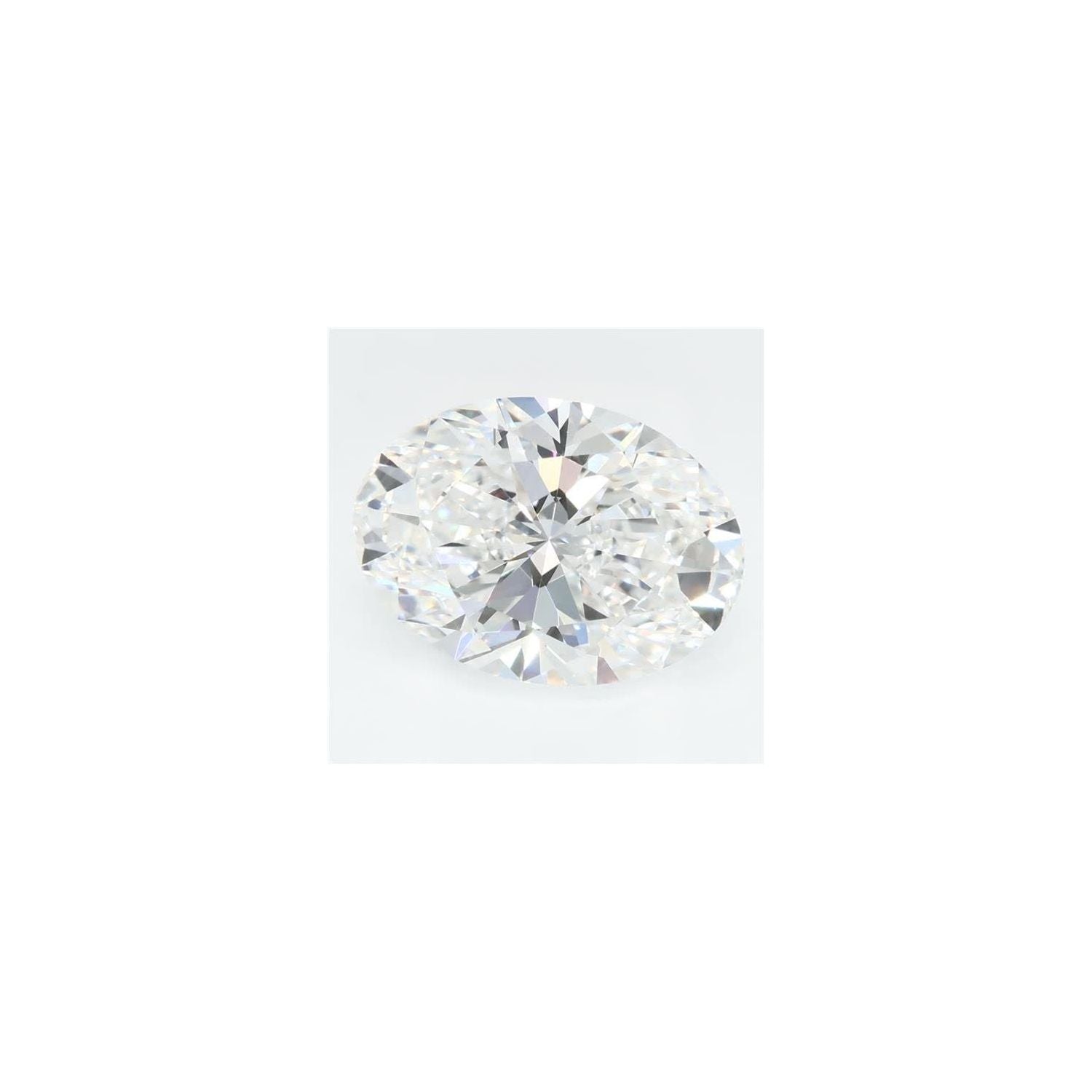 2.85 ct Oval Lab-Grown Diamond – E VS1 – Faceted Cut – GCAL Certified — Sapphire Row