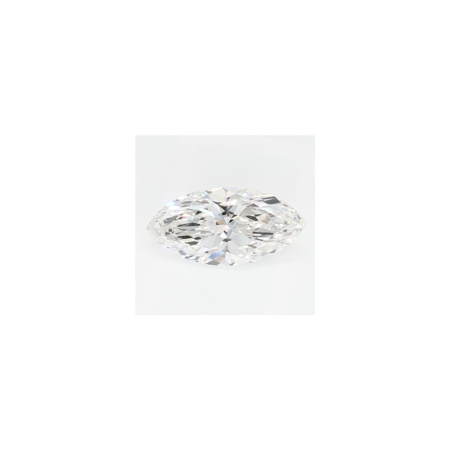 0.56 ct Marquise Lab-Grown Diamond – E VVS2 – Faceted Cut – GCAL Certified — Sapphire Row
