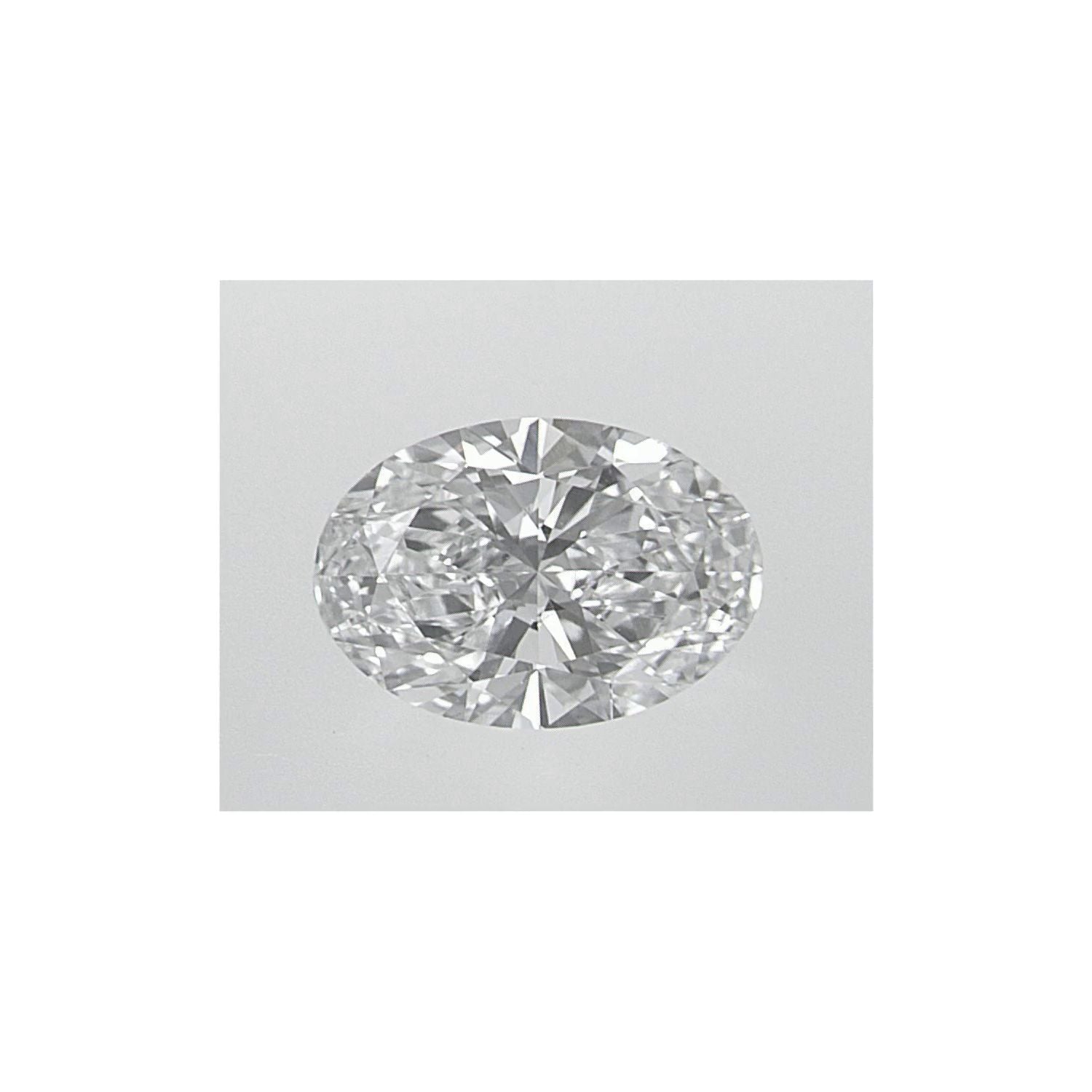 0.79 ct Oval Lab-Grown Diamond – E VVS2 – Faceted Cut – GCAL Certified — Sapphire Row