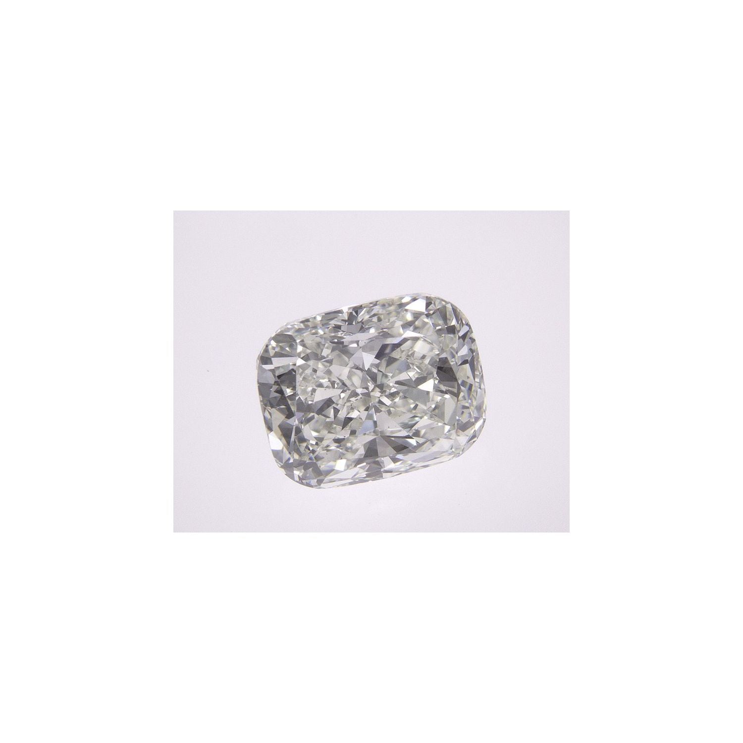 3.07 ct Elongated Cushion Natural Diamond – I VS2 – Faceted Cut – GIA Certified — Sapphire Row