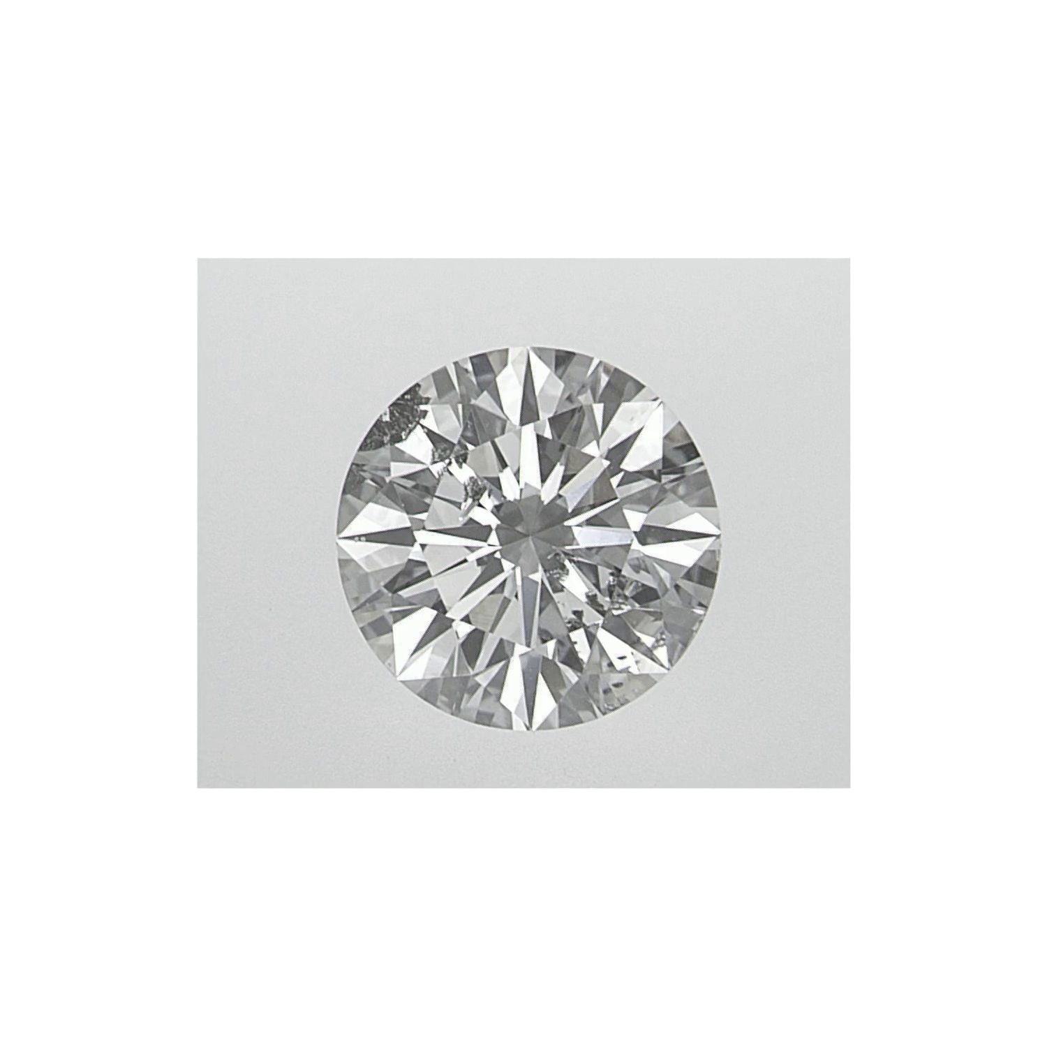 1.12 ct Round Natural Diamond – H SI2 – Faceted Cut – EGL USA Certified — Sapphire Row
