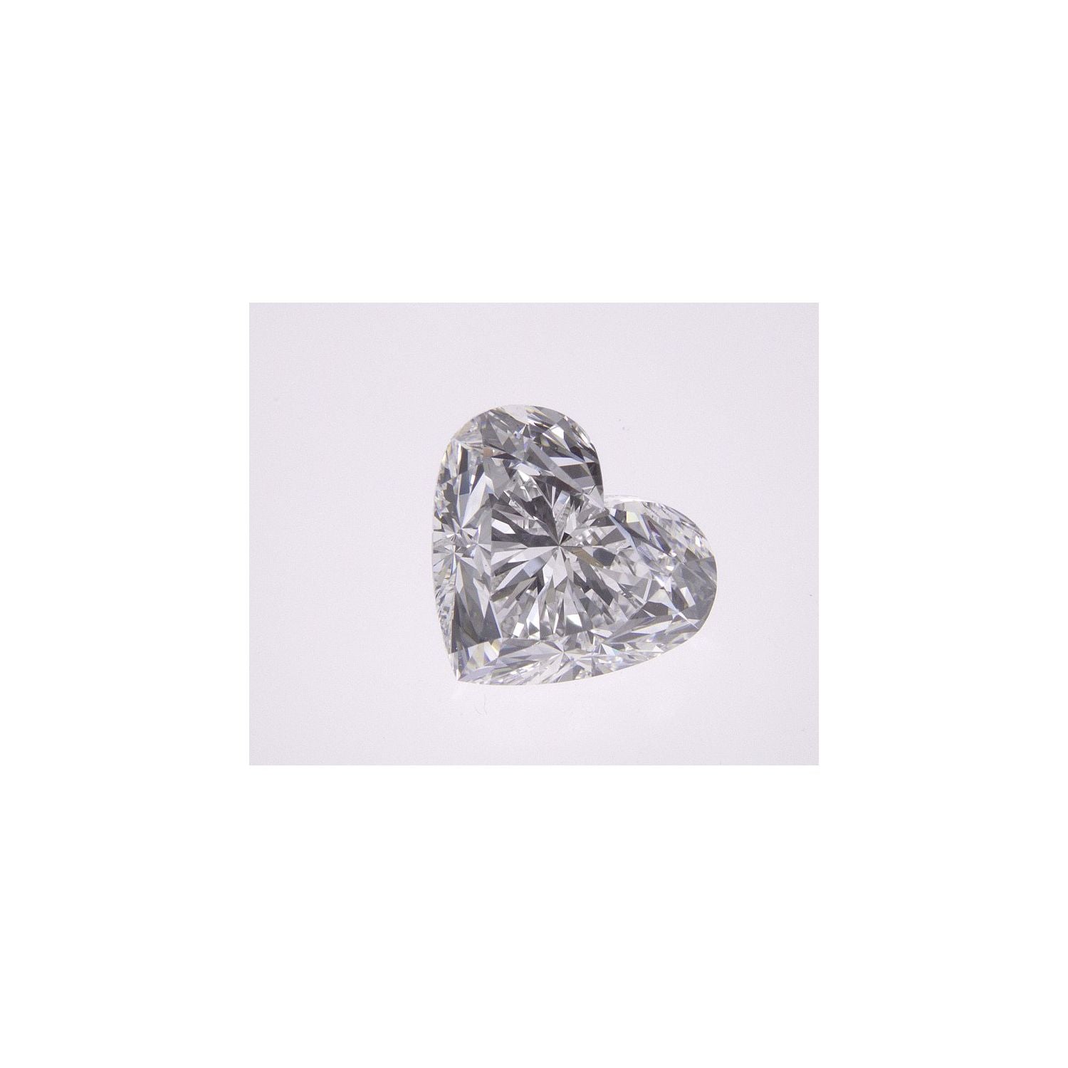 2.01 ct Heart Natural Diamond – D SI1 – Faceted Cut – GIA Certified — Sapphire Row